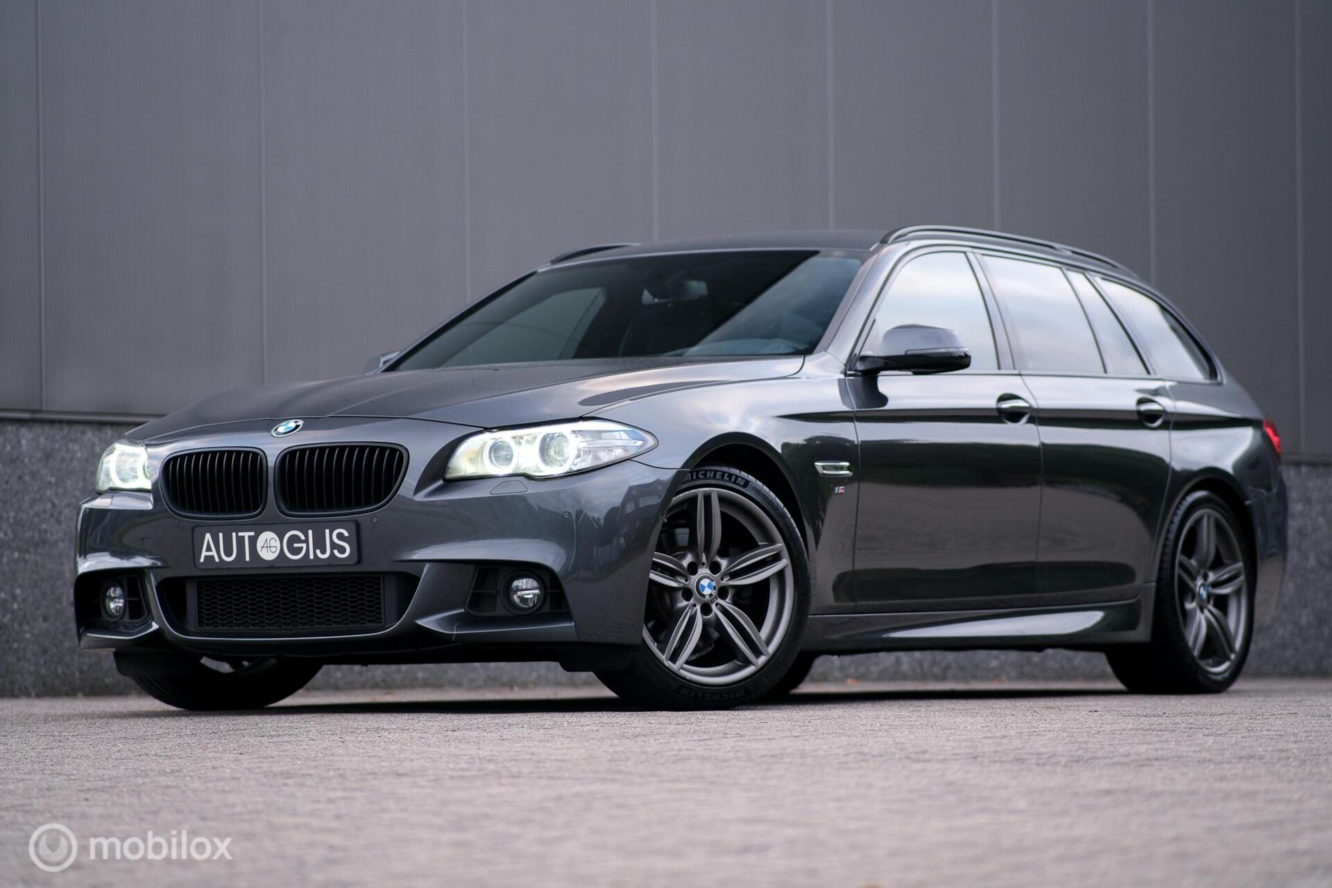 BMW 520i 520i M Sport Edition High Exe LCI | Leder | Memory | Comfortseats | M pakket | Sportonderstel | Zeer mooi | 2015 - voorkant