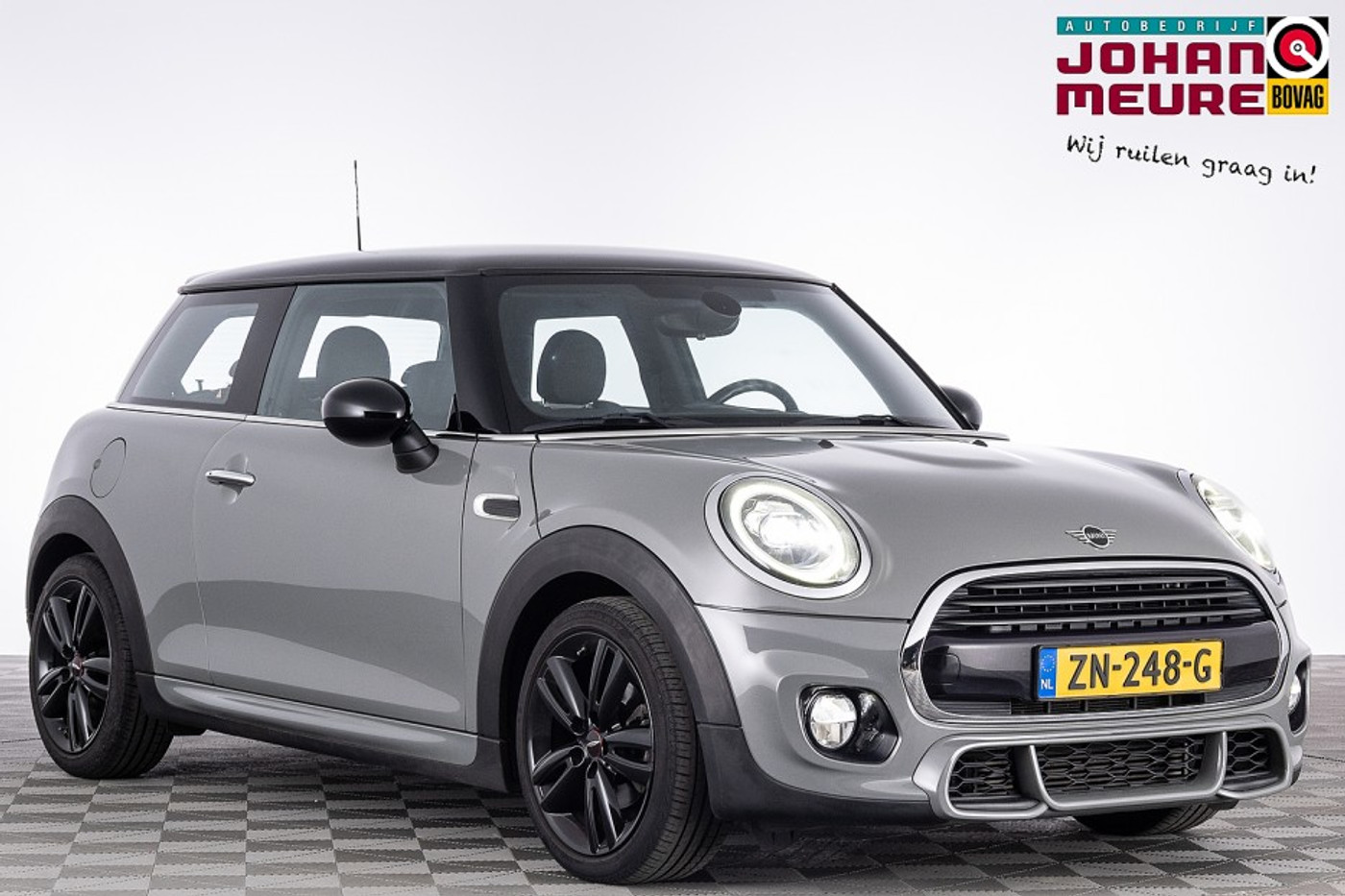 Mini Cooper 1.5 Cooper *JCW PAKKET* Automaat ✅ 1e Eigenaar . 2019 - voorkant