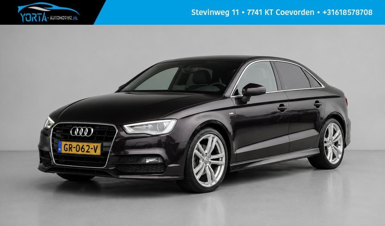 Audi A3 Limousine 1.4 TFSI 3x S Line AUTOMAAT*NL AUTO*UNIEKE KLEUR 2015 - voorkant
