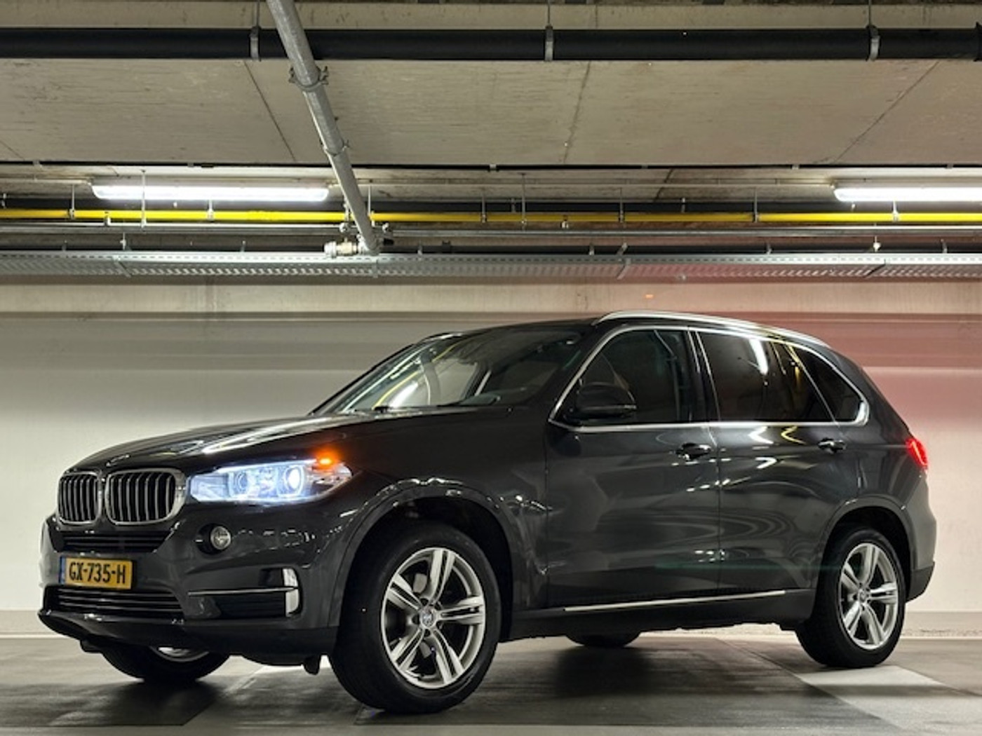 BMW X5 xDrive30d High - VERKOCHT - Pano - 360 camera - automaat - Navi 2014 - voorkant