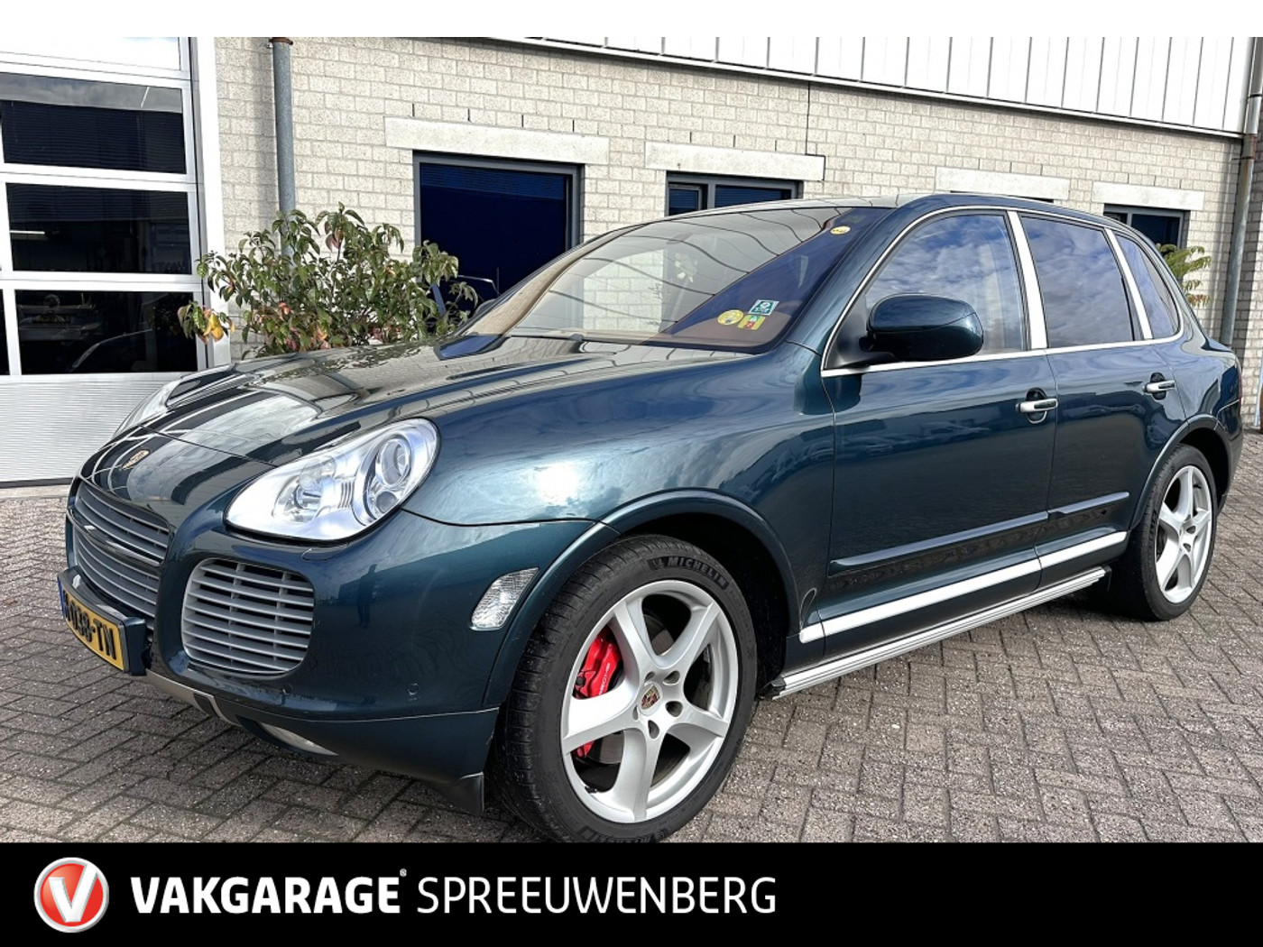 Porsche Cayenne Turbo 4.5 Turbo/Trekhaak/Lucht ver/BOSE/Memory/Youngtimer/BTW 2005 - voorkant