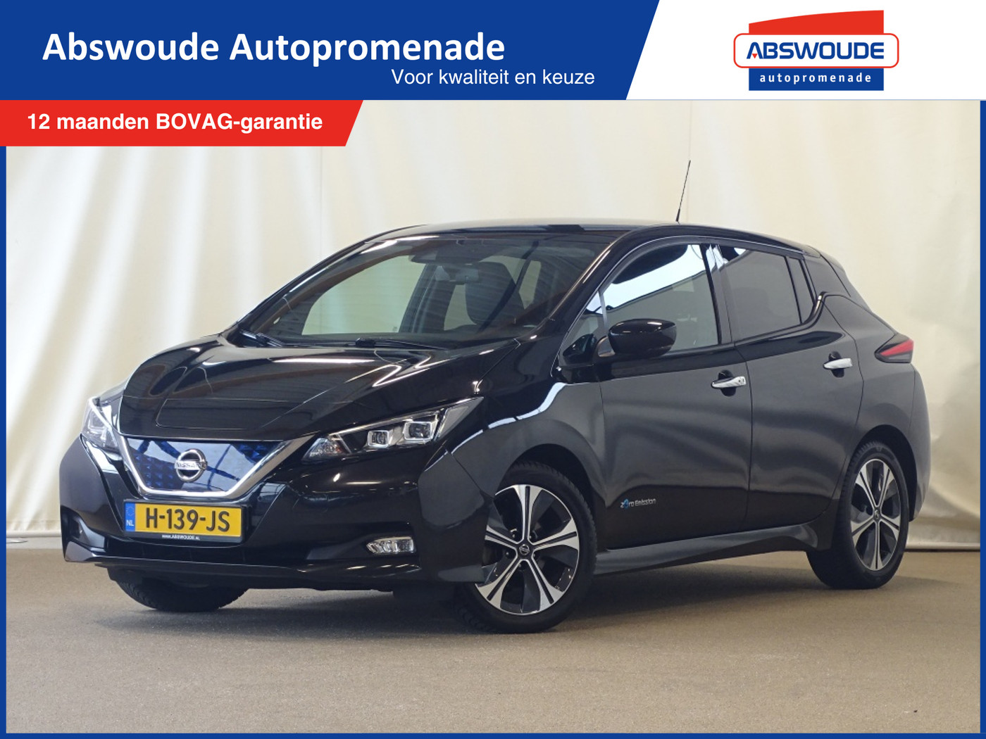 Nissan Leaf Tekna 40 kWh 2020 - voorkant