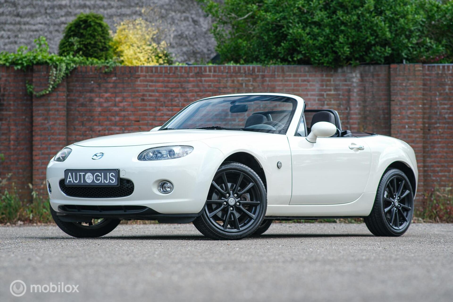 Mazda Mazda Mx-5 NC 1.8 Niseko | Stoelverwarming | Nieuwe APK + banden | Marble white | Rijklaarprijs | 2008 - voorkant