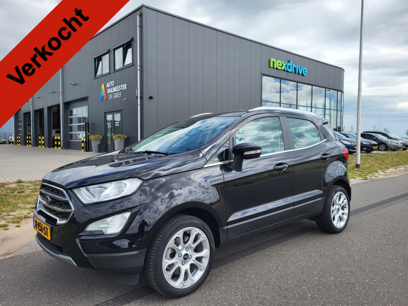 Ford Ecosport 1.0 Ecoboost 125 pk Titanium Winterpack Trekhaak 17" 2020 - voorkant