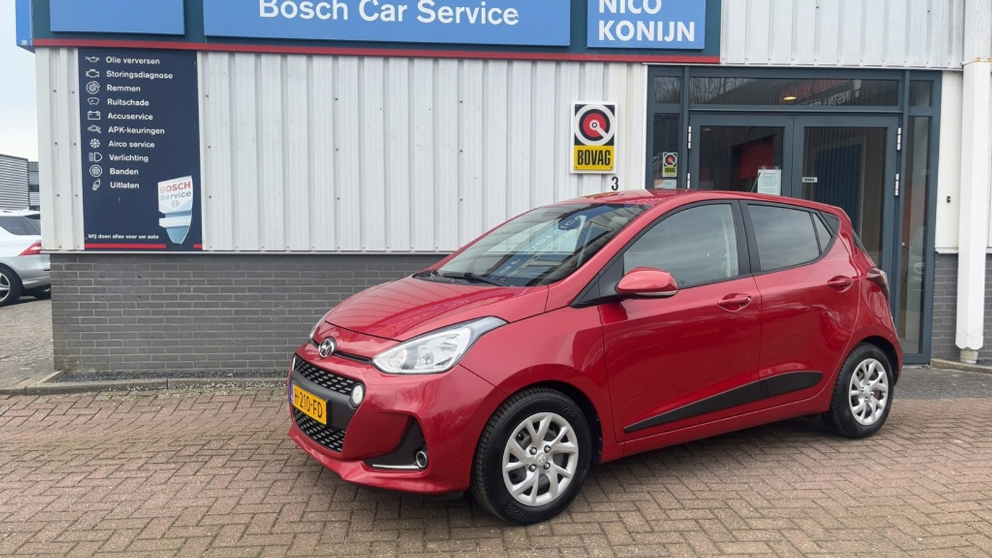 Hyundai I10 1.0i Premium,Cruise, Navi, PDC, Stoelverwarm 2020 - voorkant