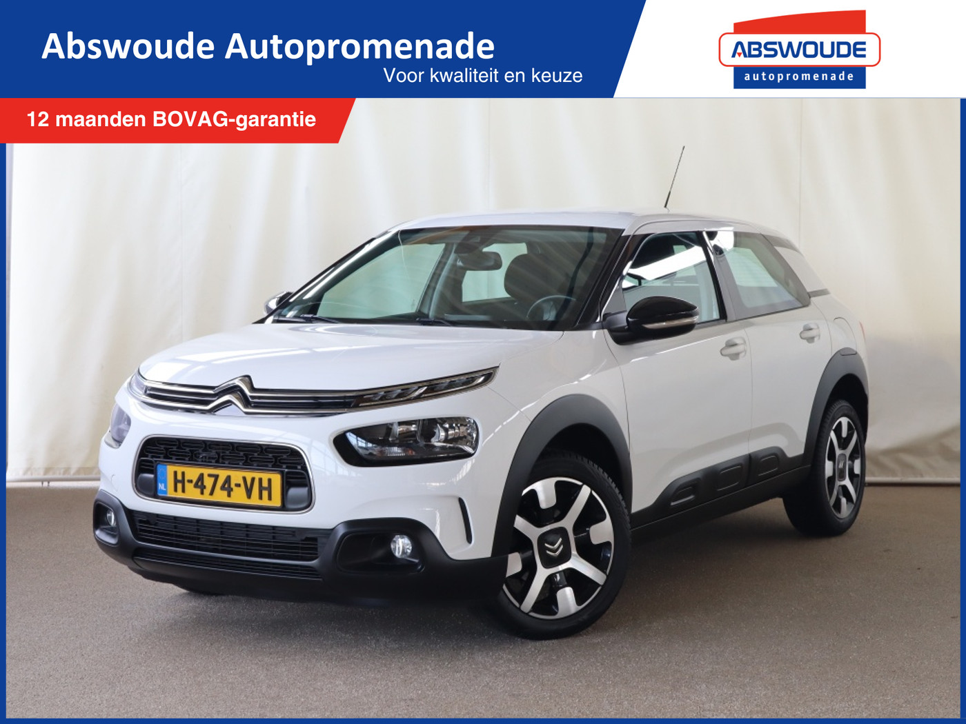 Citroen C4 Cactus 1.2 PureTech Live | Cruise | Carplay 2019 - voorkant