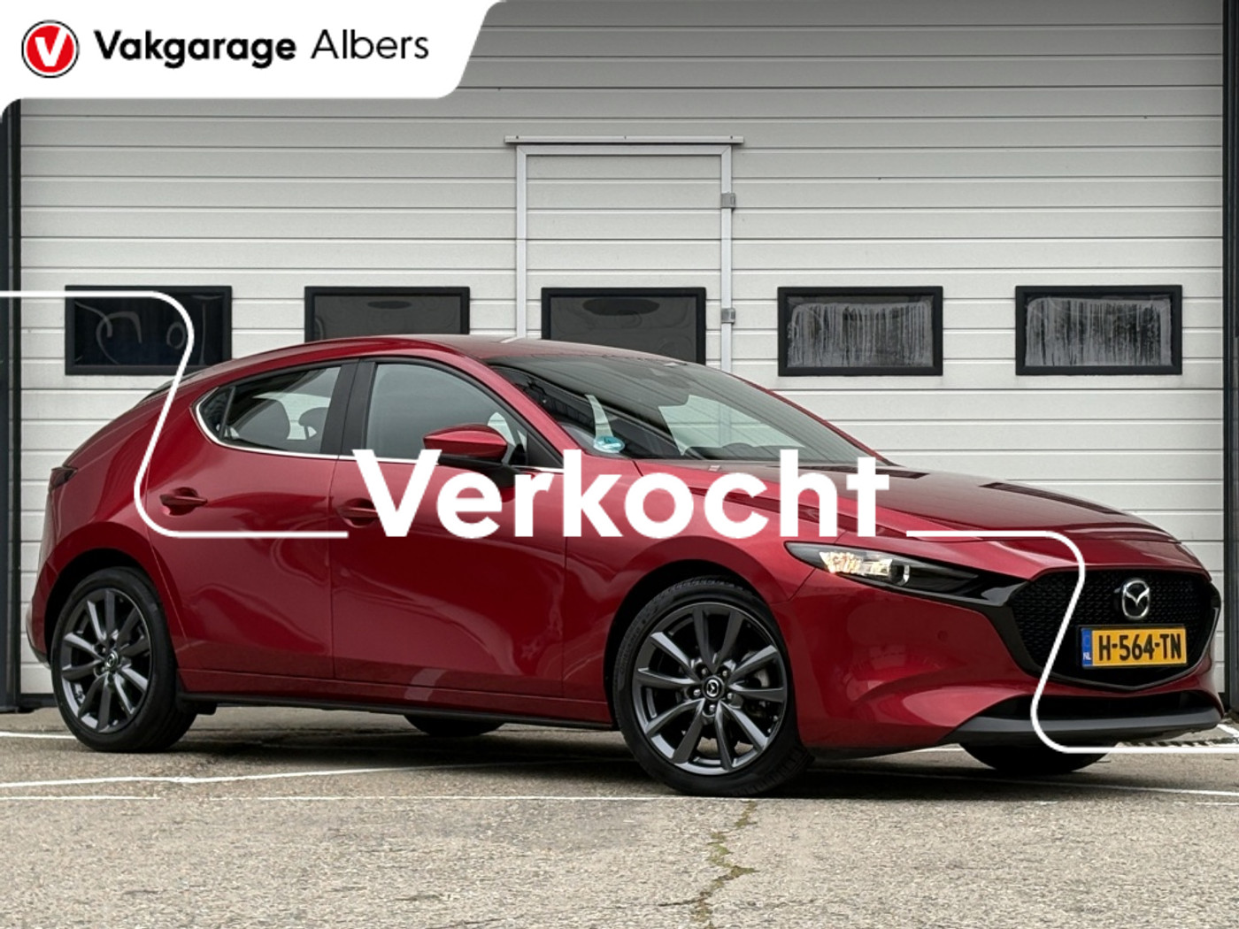 Mazda Mazda3 2.0 SA-X Comfort Bose Navi | Leder pakket | Camera | Apple Carpl 2020 - voorkant