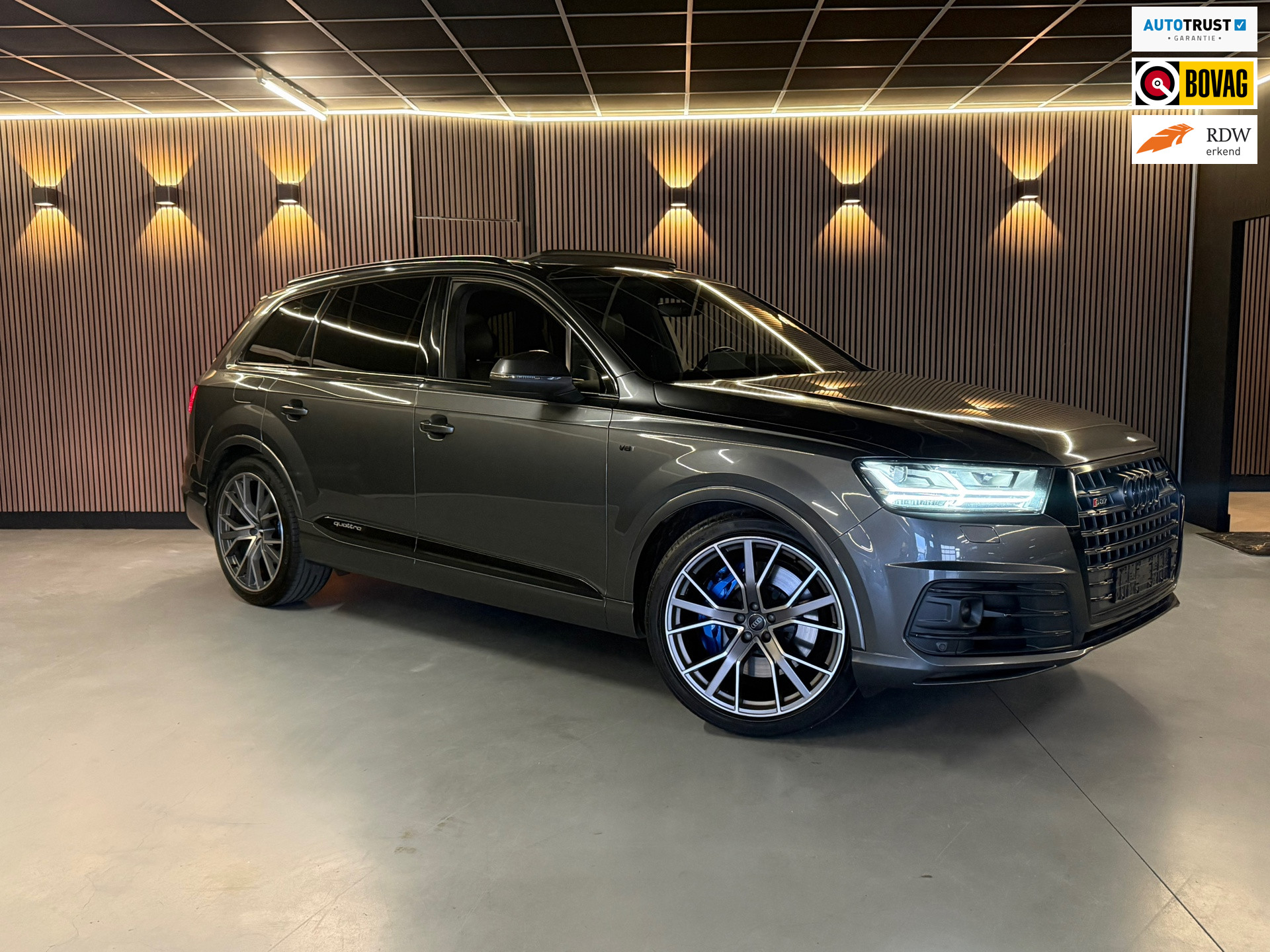 Audi Sq7 4.0 TDI SQ7 quattro Pro Line + | PANO | LUCHTVERING|HUD|QUATTRO 2016 - voorkant