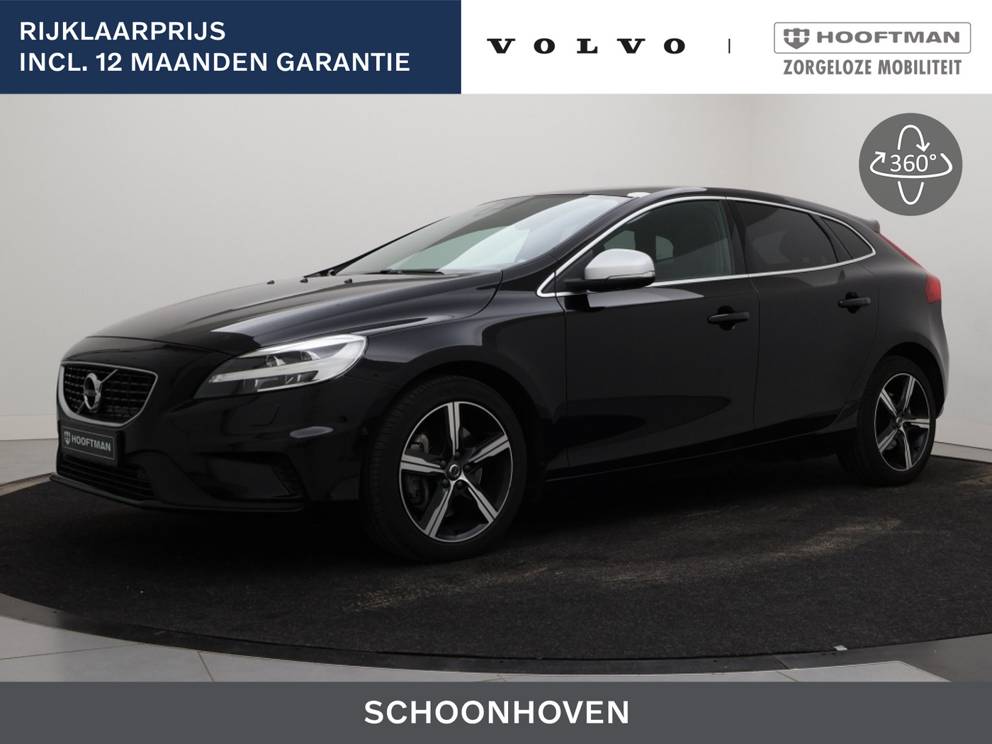 Volvo V40 T3 AUT(6) POLAR+ SPORT PANORAMADAK HARMAN KARDON STANDKACHEL FUL 2020 - voorkant