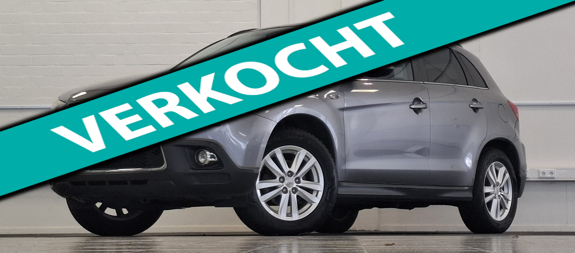 Mitsubishi Mitsubishi Asx 1.6 Intense ClearTec Trekhaak Pano Xenon Allseason banden Mooi! 2011 - voorkant