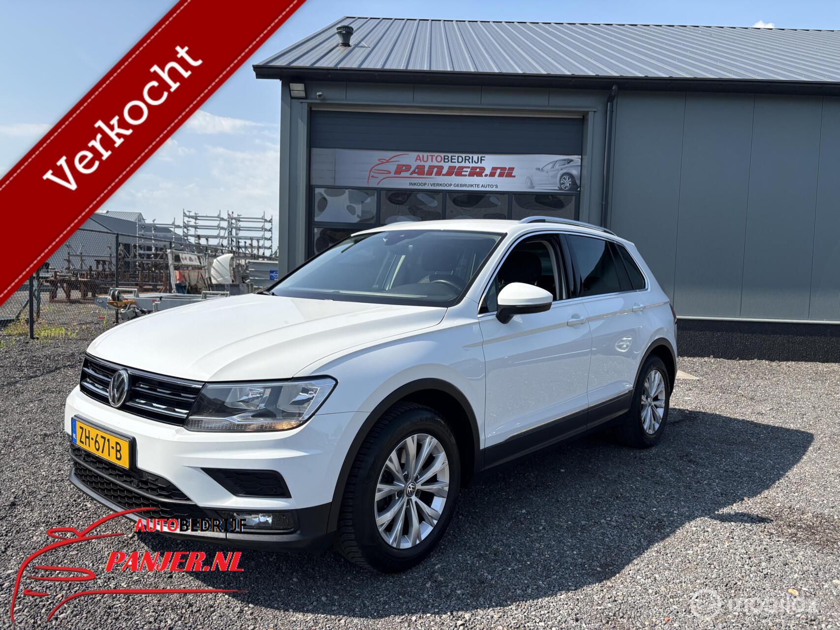 Volkswagen Tiguan 1.5 TSI  "NAVI+AD.CRUISE+TREKHAAK+EL KLEP" 2019 - voorkant