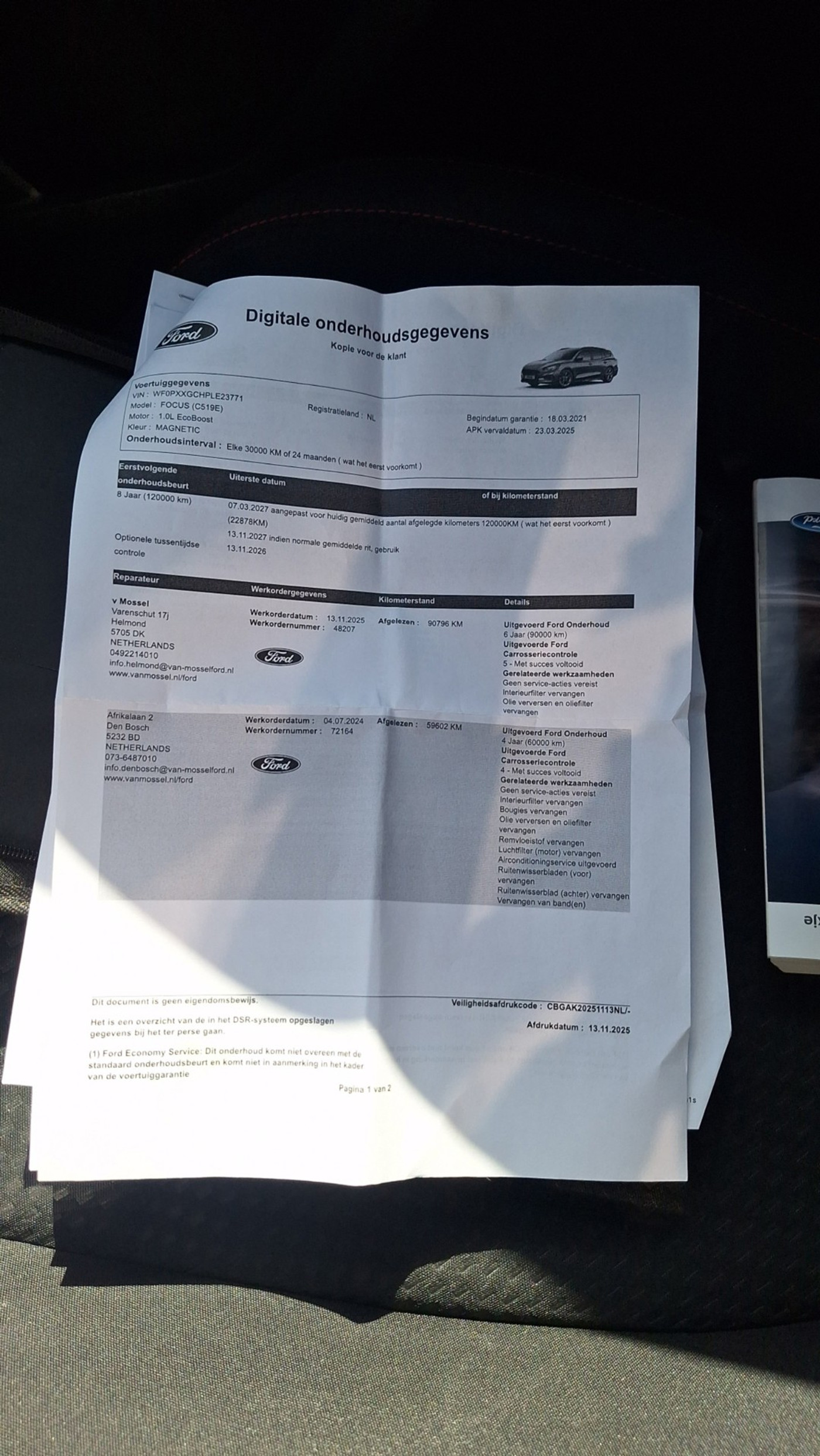 Foto van Ford Focus