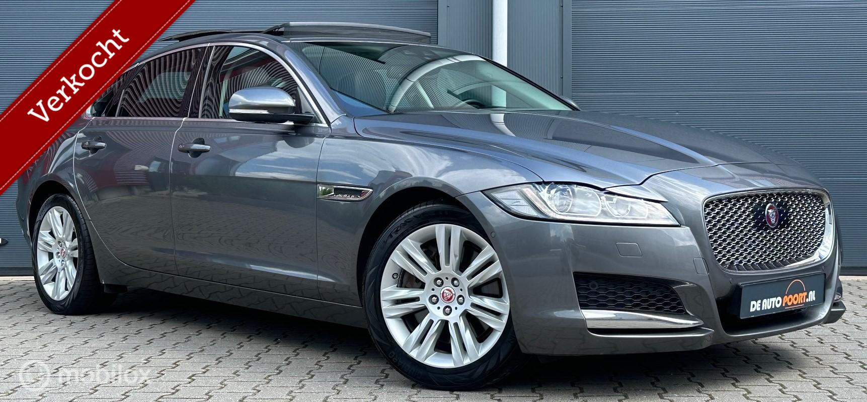 Jaguar Jaguar XF 3.0 Prestige AWD 340PK Pano.dak/Camera/Navi/ACC/PDC 2016 - voorkant