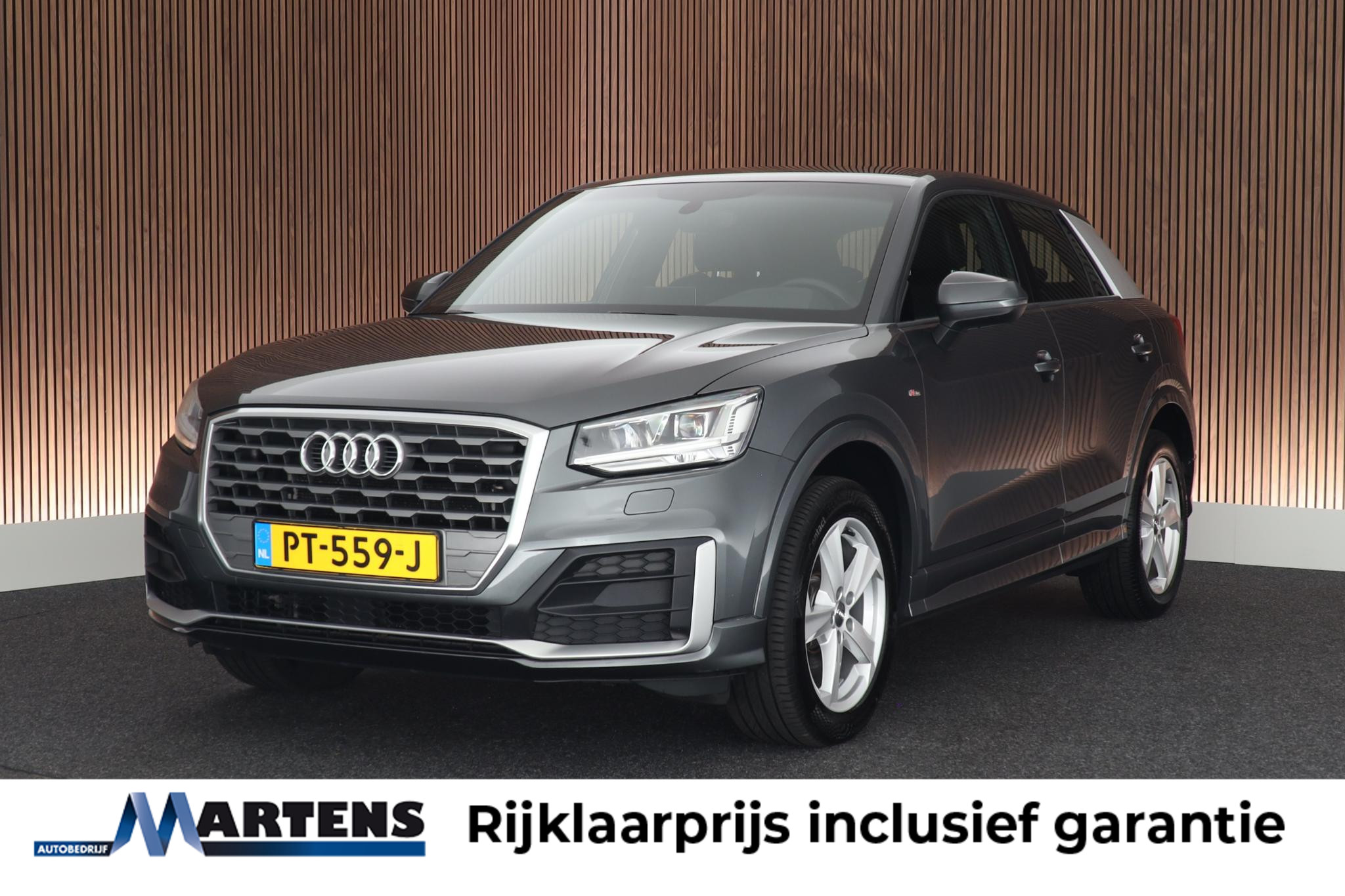 Audi Q2 1.0 TFSI 116pk S-Tronic 2x S-Line 2017 - voorkant