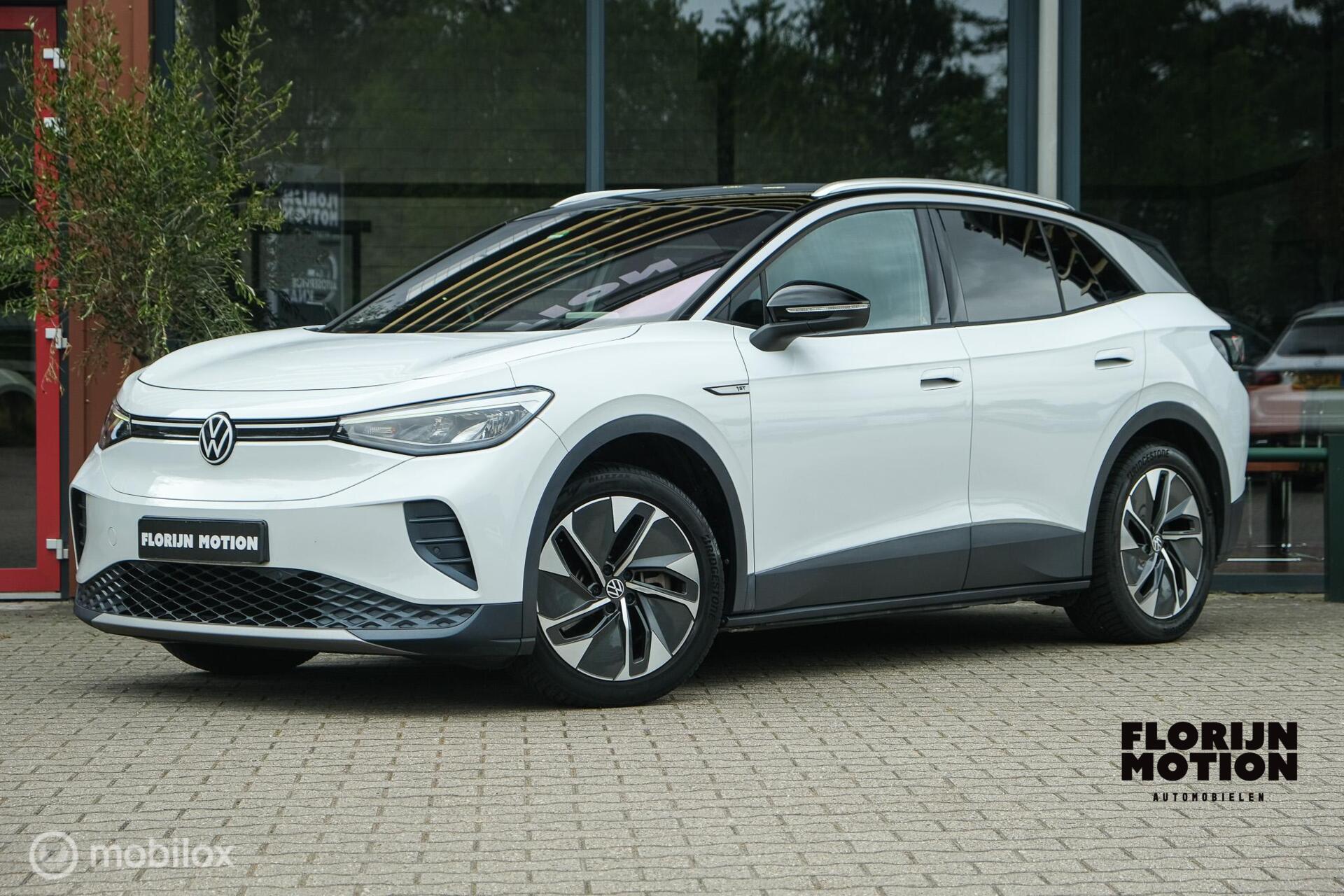 Volkswagen Id.4 Pro 150 KW First 77 kWh | SOH | Stoel en stuurwielverwarming | Trekhaak | LED | CarPlay | Ambiant | ACC | ID Light | 2020 - voorkant