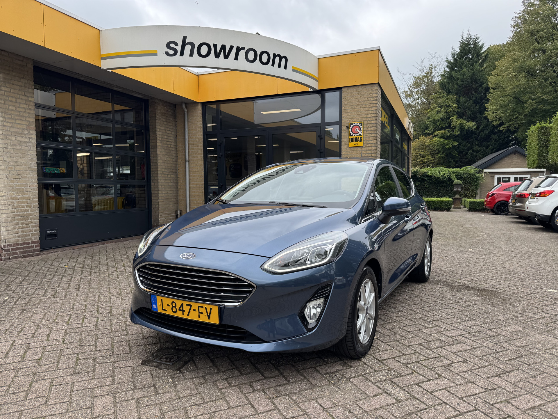 Ford Fiesta 1.0 EcoBoost Titanium Automaat Navi Carplay 2021 - voorkant