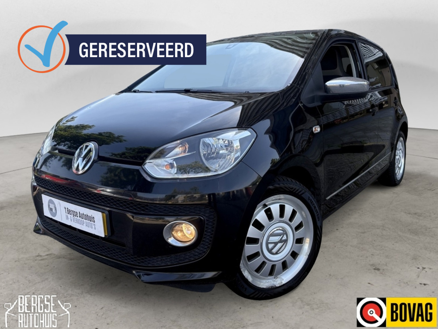 Volkswagen Up 1.0 High Up! AUTOMAAT AIRCO CRUISE NAVI 2014 - voorkant