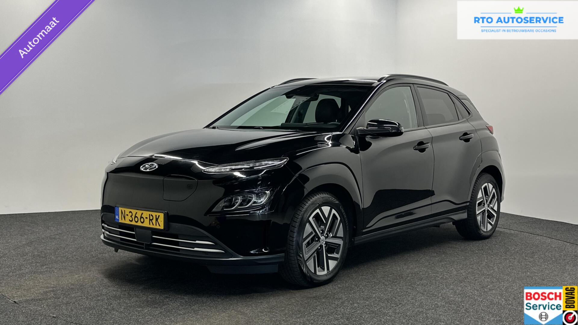 Hyundai Kona EV Fashion 64 kWh 100% SOH - WARMTEPOMP 2021 - voorkant