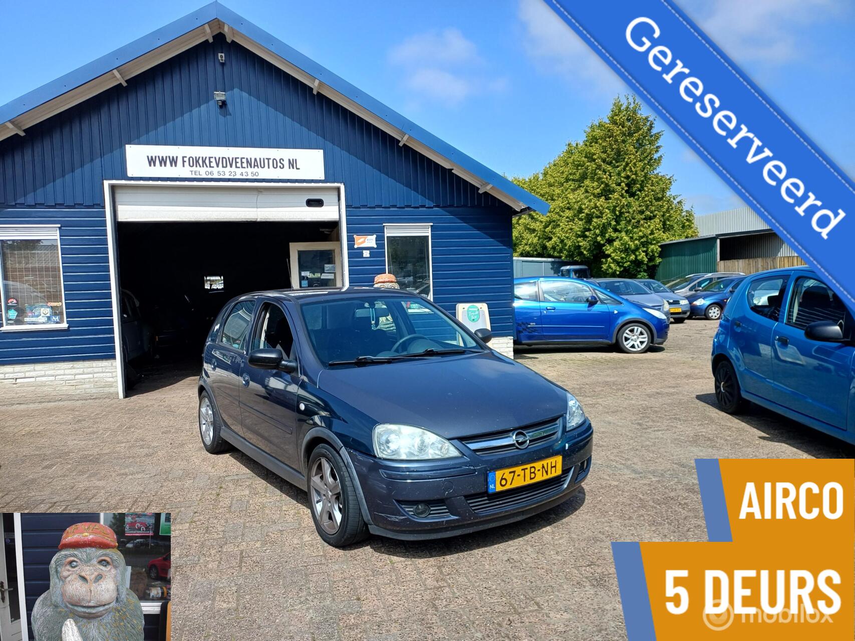 Opel Corsa-c 1.4-16V Silverline 2006 - voorkant