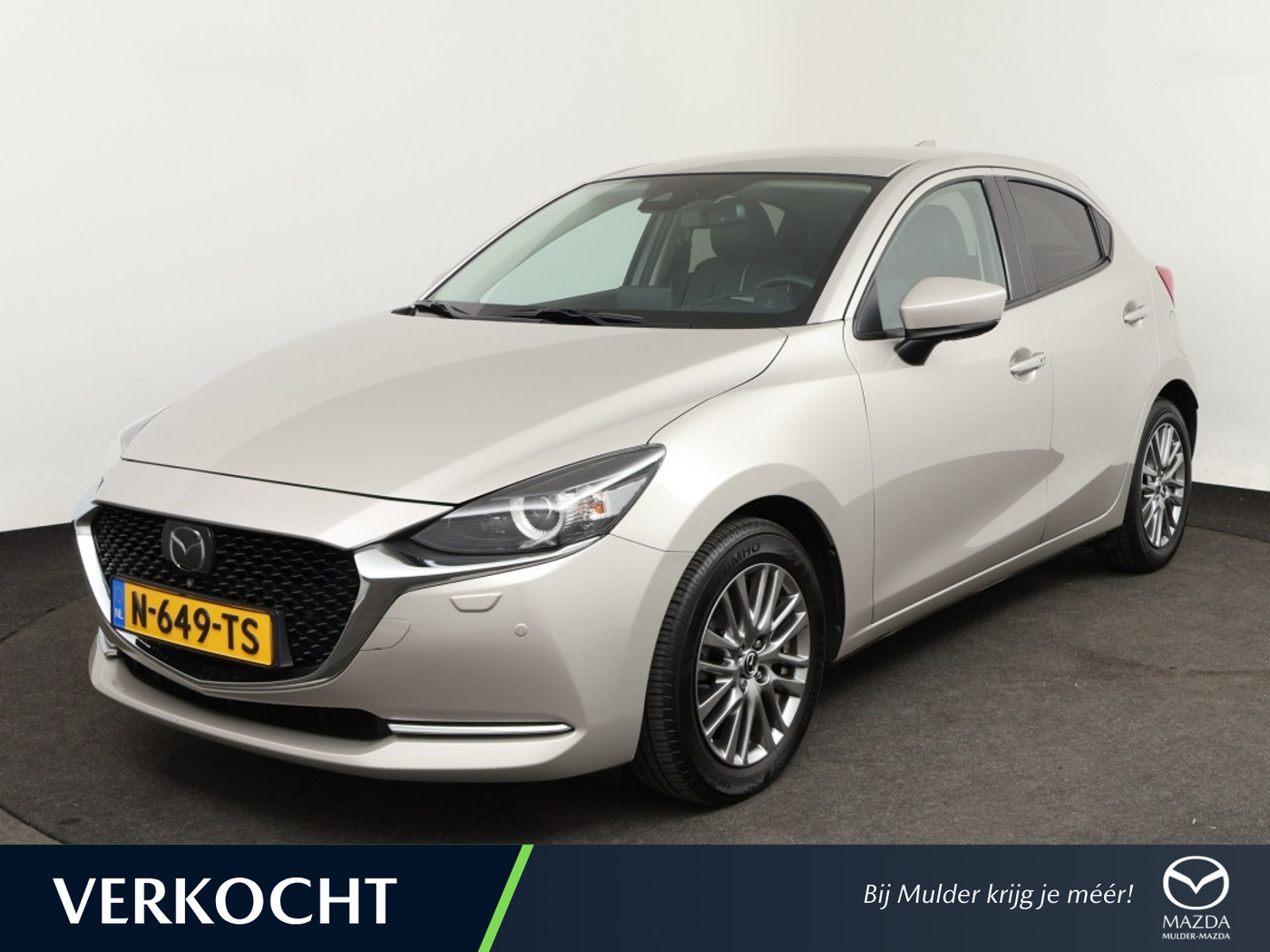 Mazda Mazda2 1.5 Signature AUTOMAAT / KEY LESS / APPLE CARPLAY 2021 - voorkant