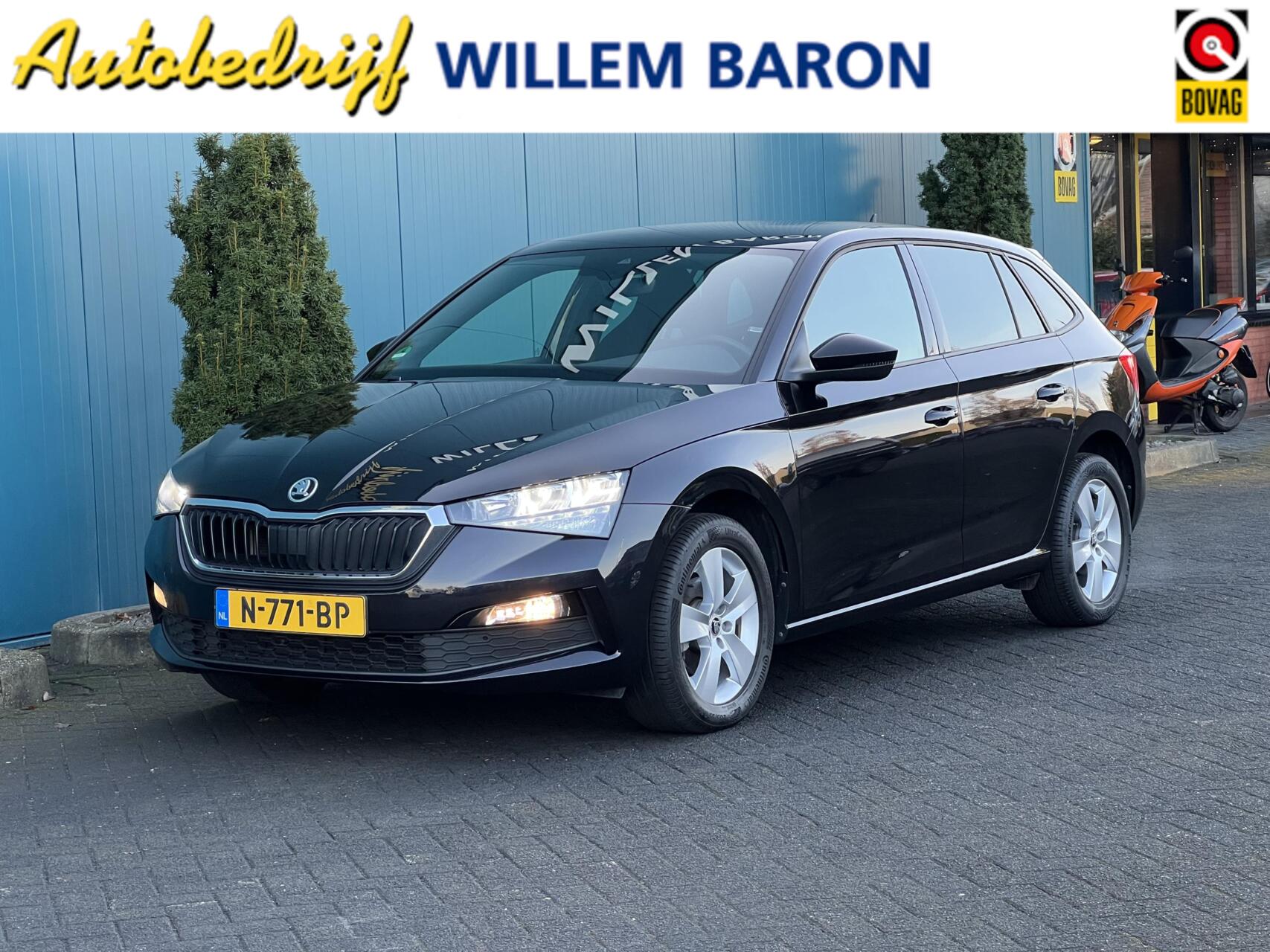 Skoda Scala 1.0 TSI Sport Business 2021 - voorkant
