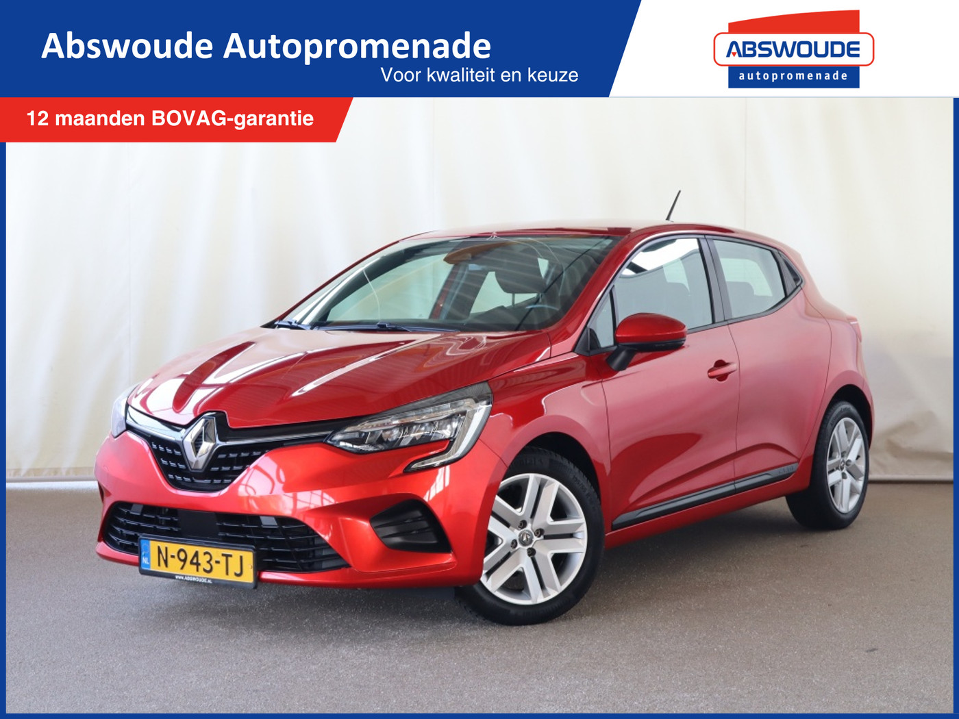 Renault Clio 1.0 TCe Zen 2021 - voorkant