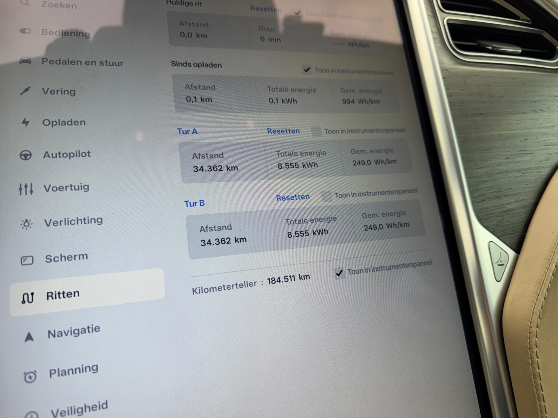 Foto van Tesla Model S