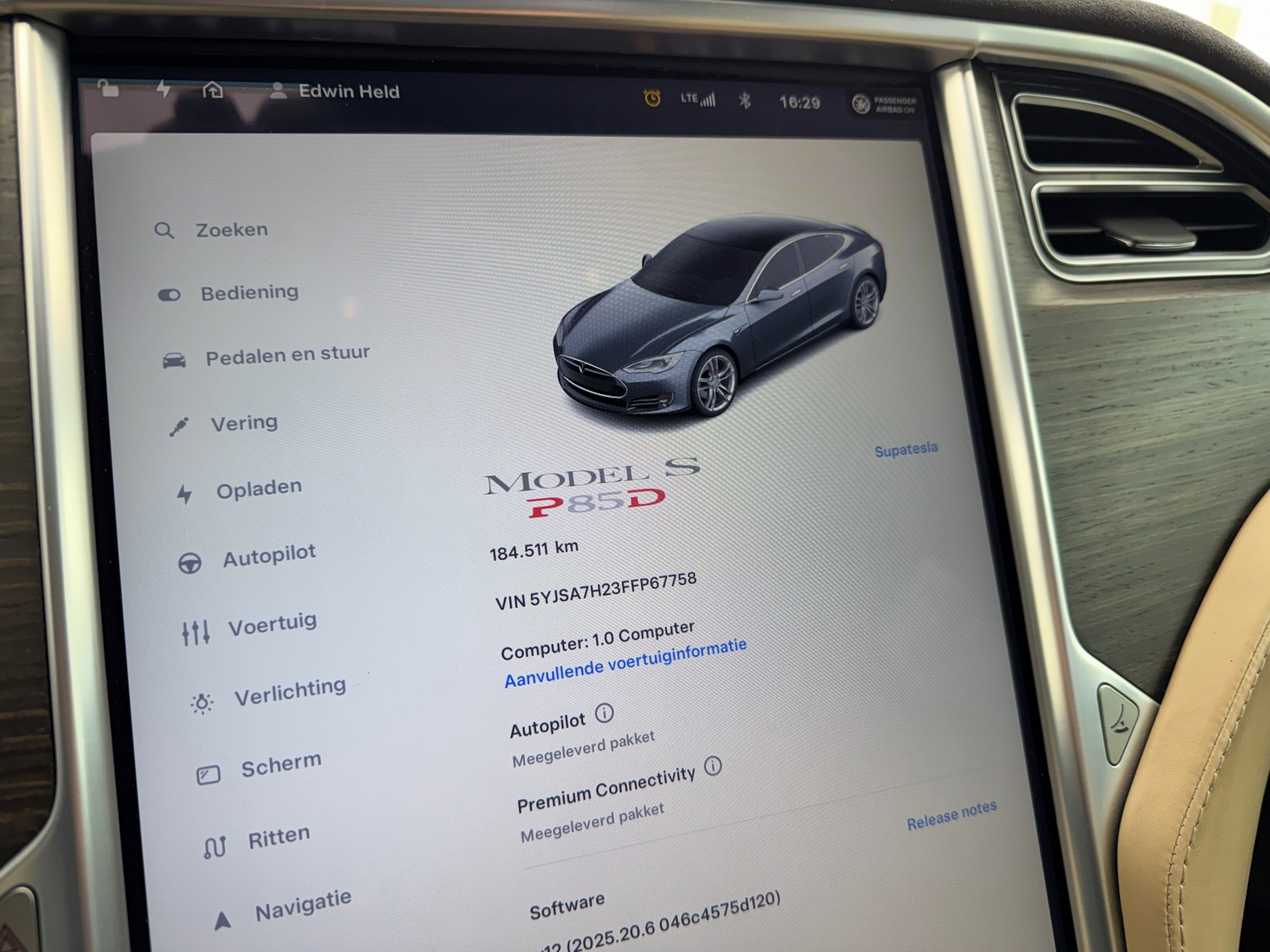 Foto van Tesla Model S