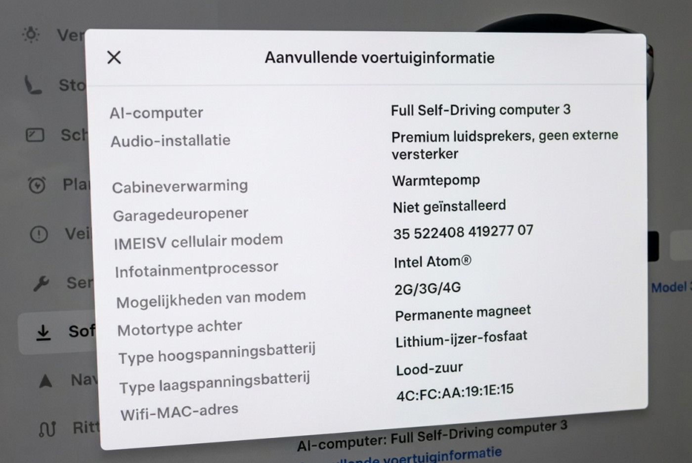 Foto van Tesla Model 3
