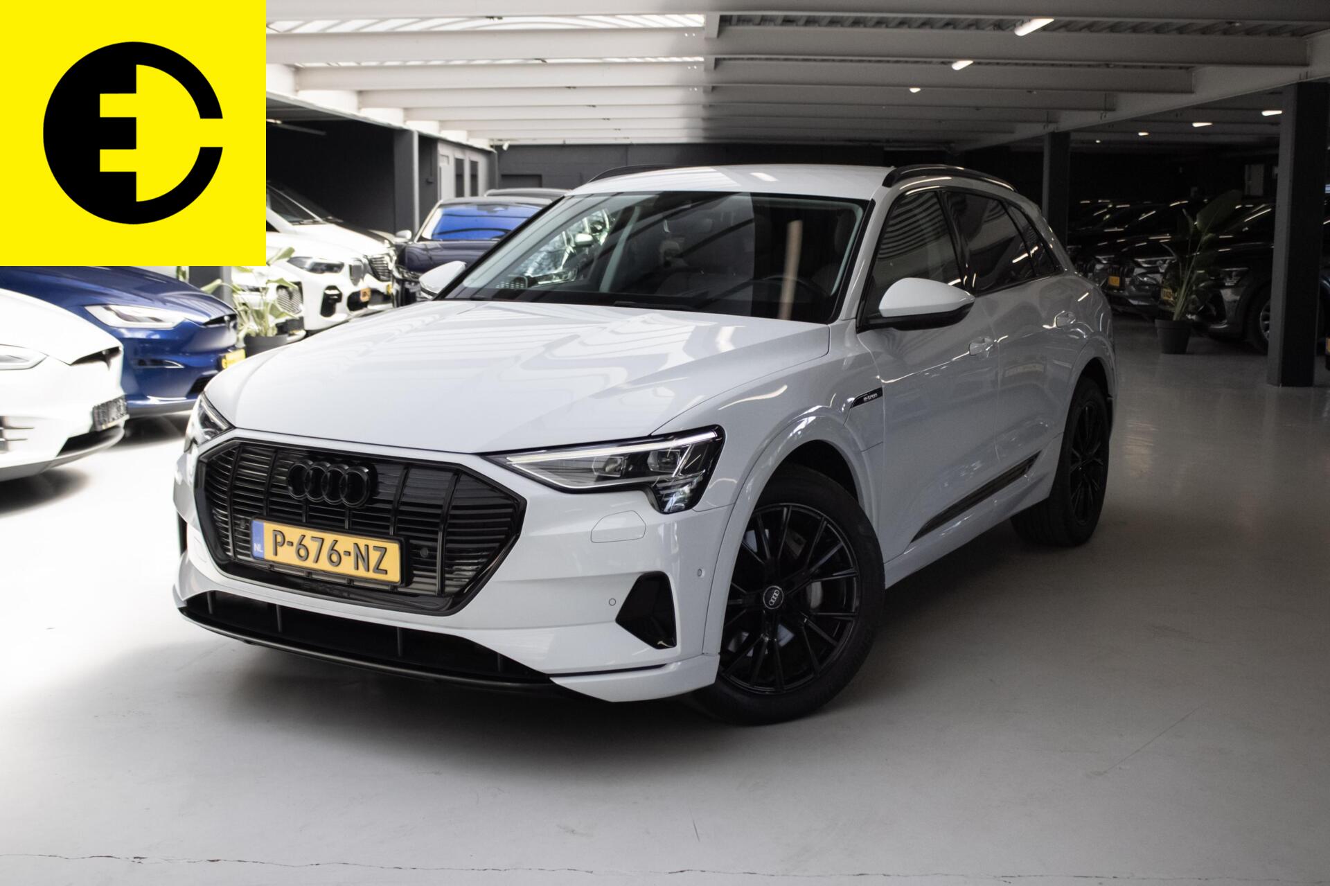 Audi E-tron 50 50 quattro Business edition Plus 71 kWh | SOH 95,3% | Stuurverwarming | Incl.BTW 2020 - voorkant