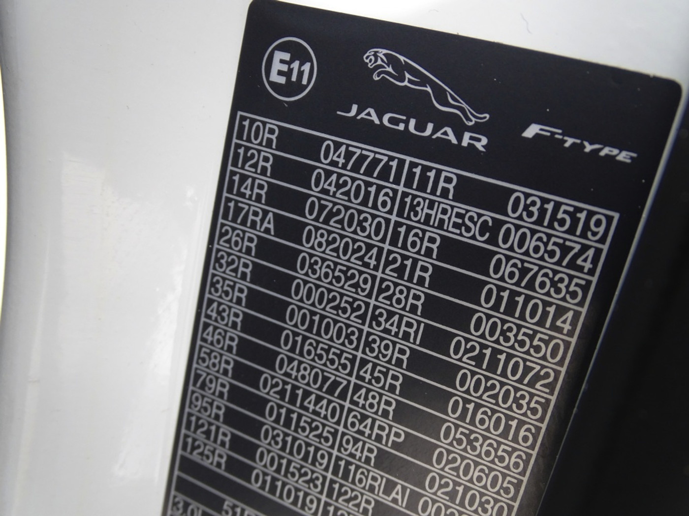 Foto van Jaguar F-type