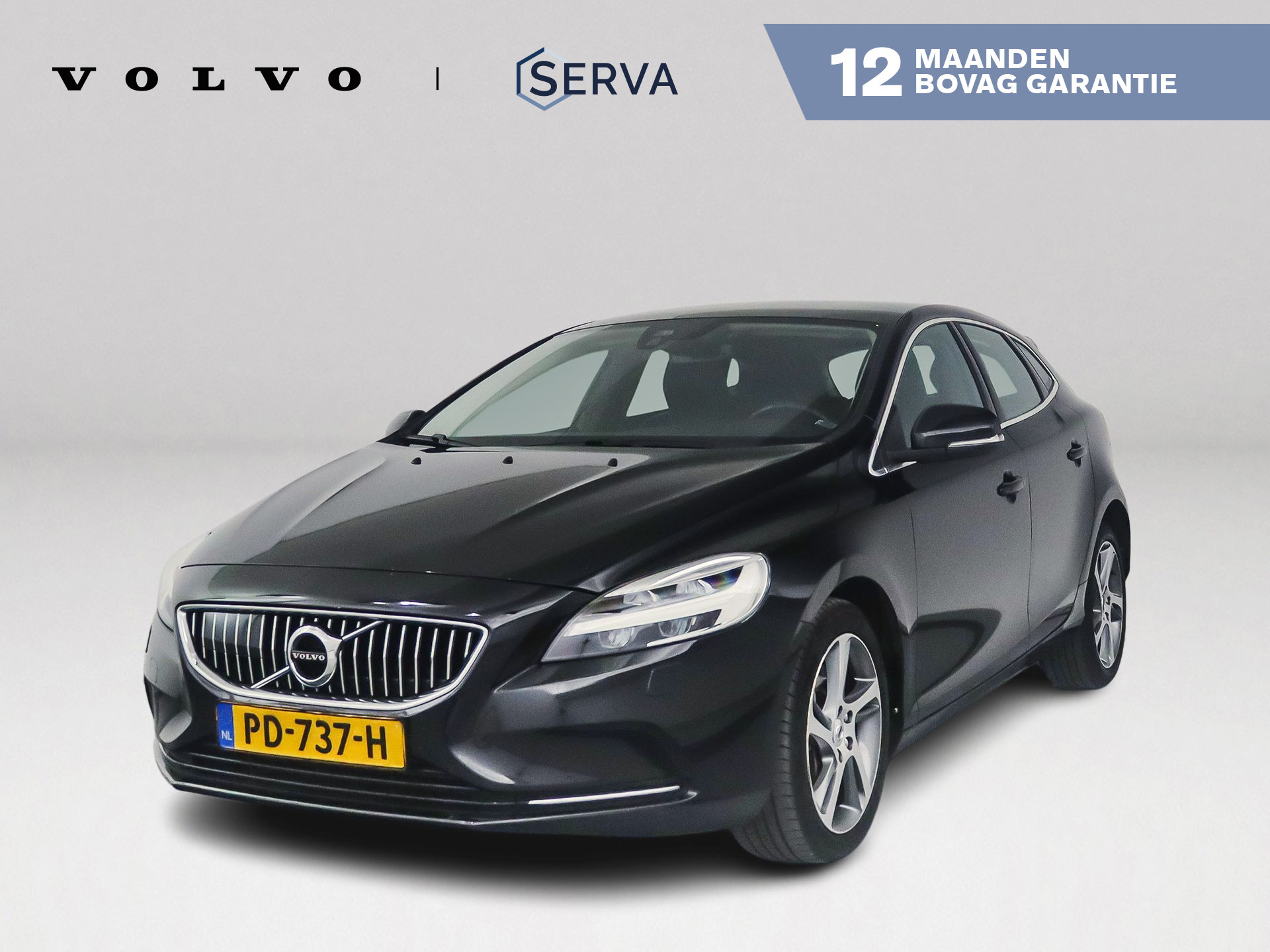 Volvo V40 2.0 T5 Nordic+ | Panoramadak | Parkeercamera | Stoelverwarming | Standkachel 2017 - voorkant