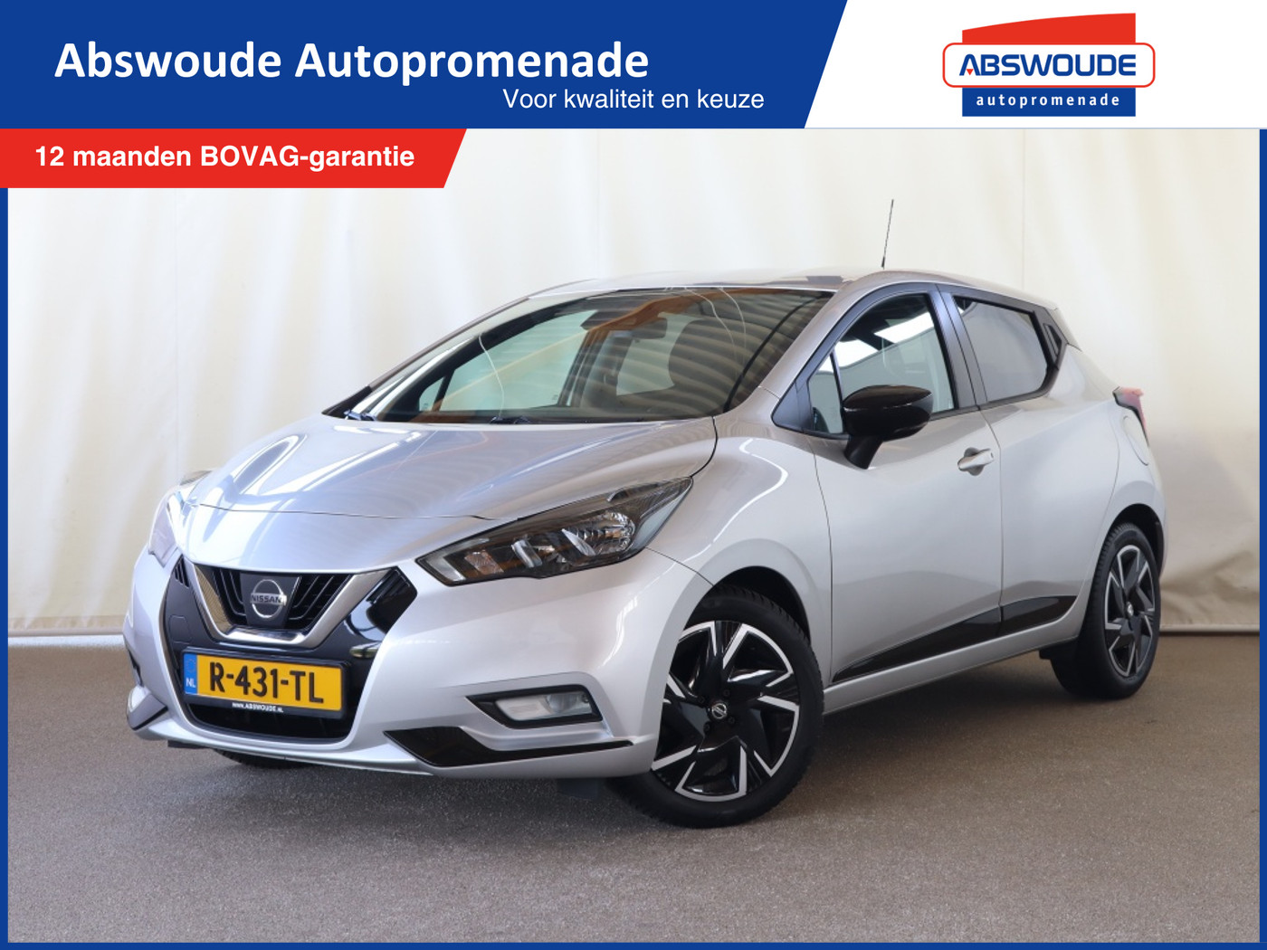Nissan Nissan Micra 1.0 IG-T N-Design | BOSE | Navigatie 2022 - voorkant