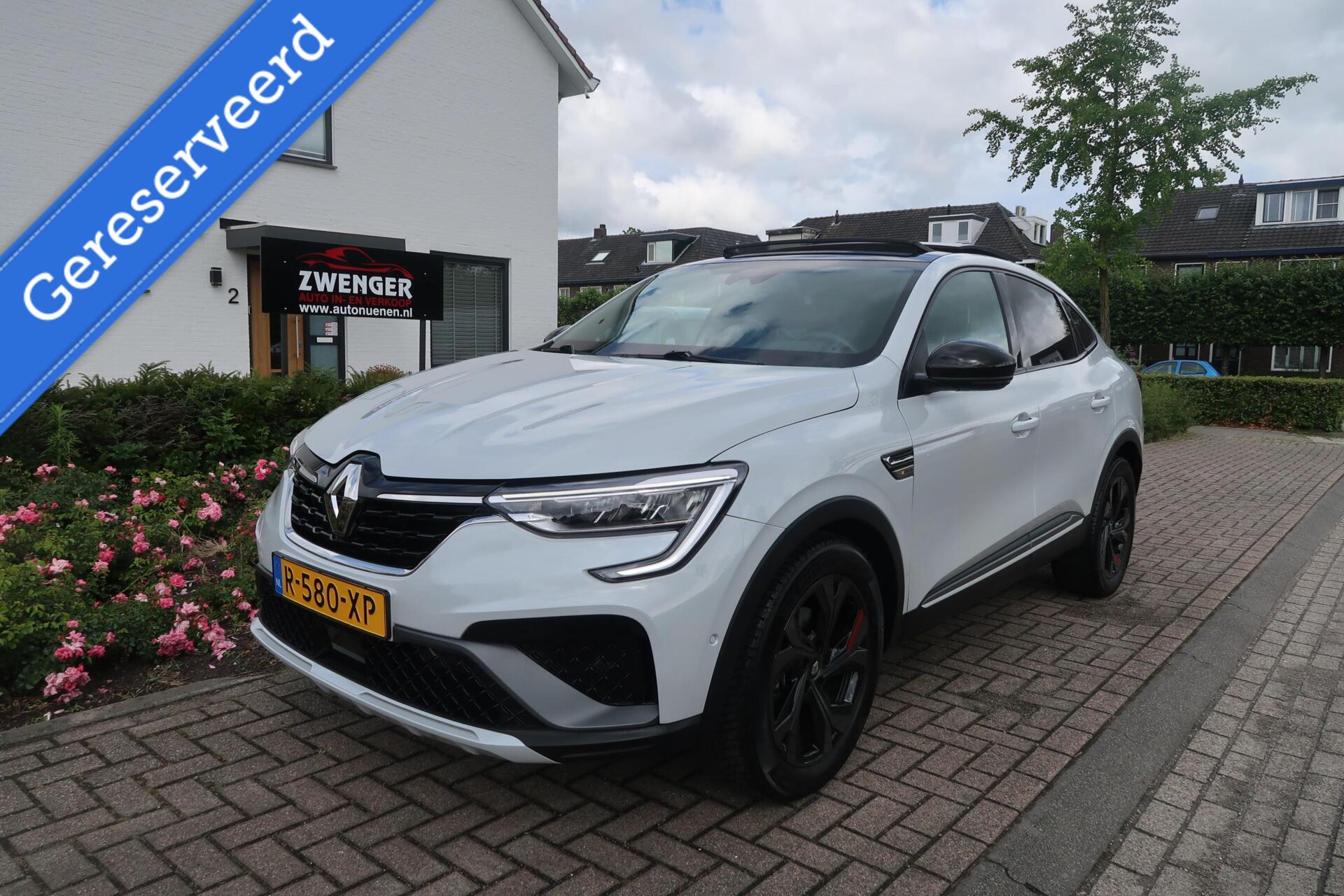 Renault Arkana E-tech 1.6 E-Tech Hybrid 145 R.S. Line PANORAMADAK|CAMERA|STUURVERWARMING|CARPLAY|DODEHOEK|RIJSTROOK|ZEER MOOI 2022 - voorkant