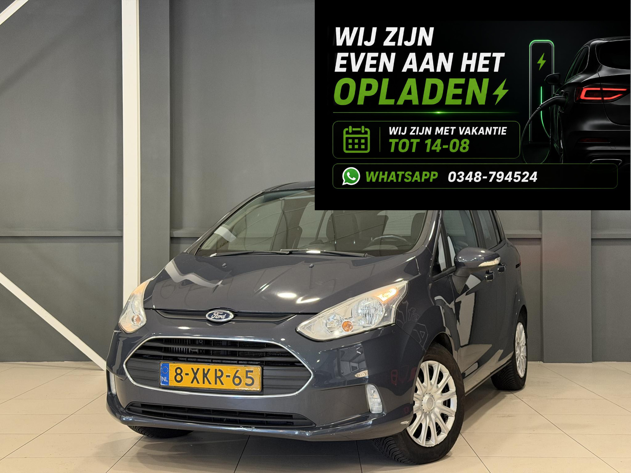 Ford B-max 1.0 EcoBoost Style 2014 - voorkant