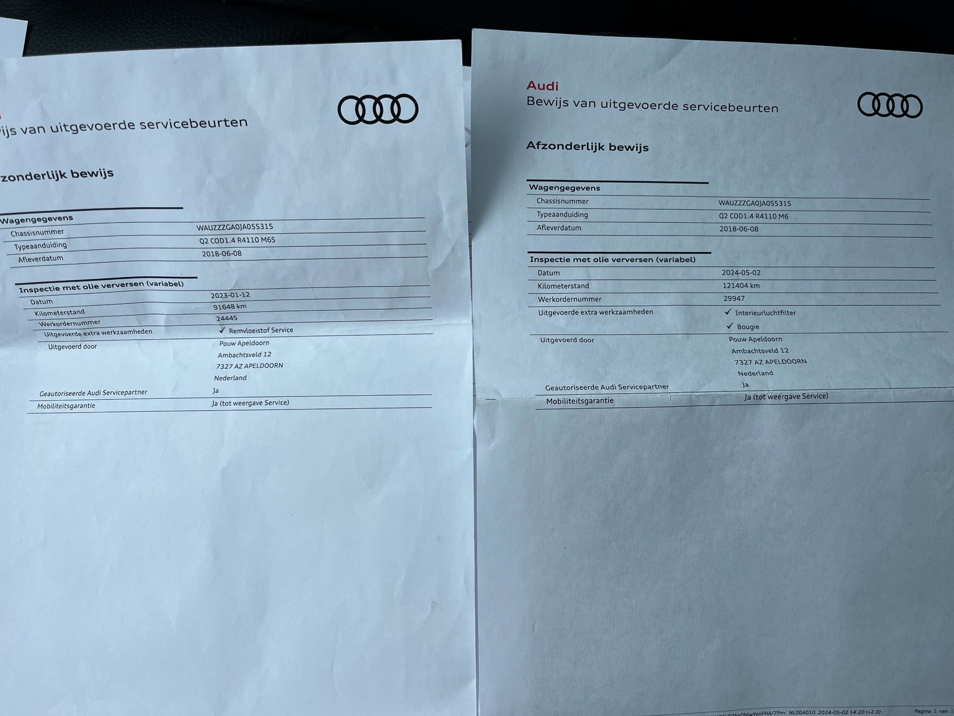 Foto van Audi Q2