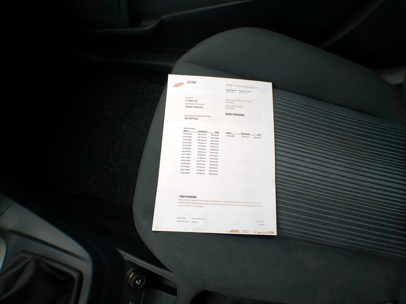 Foto van Ford Fiesta