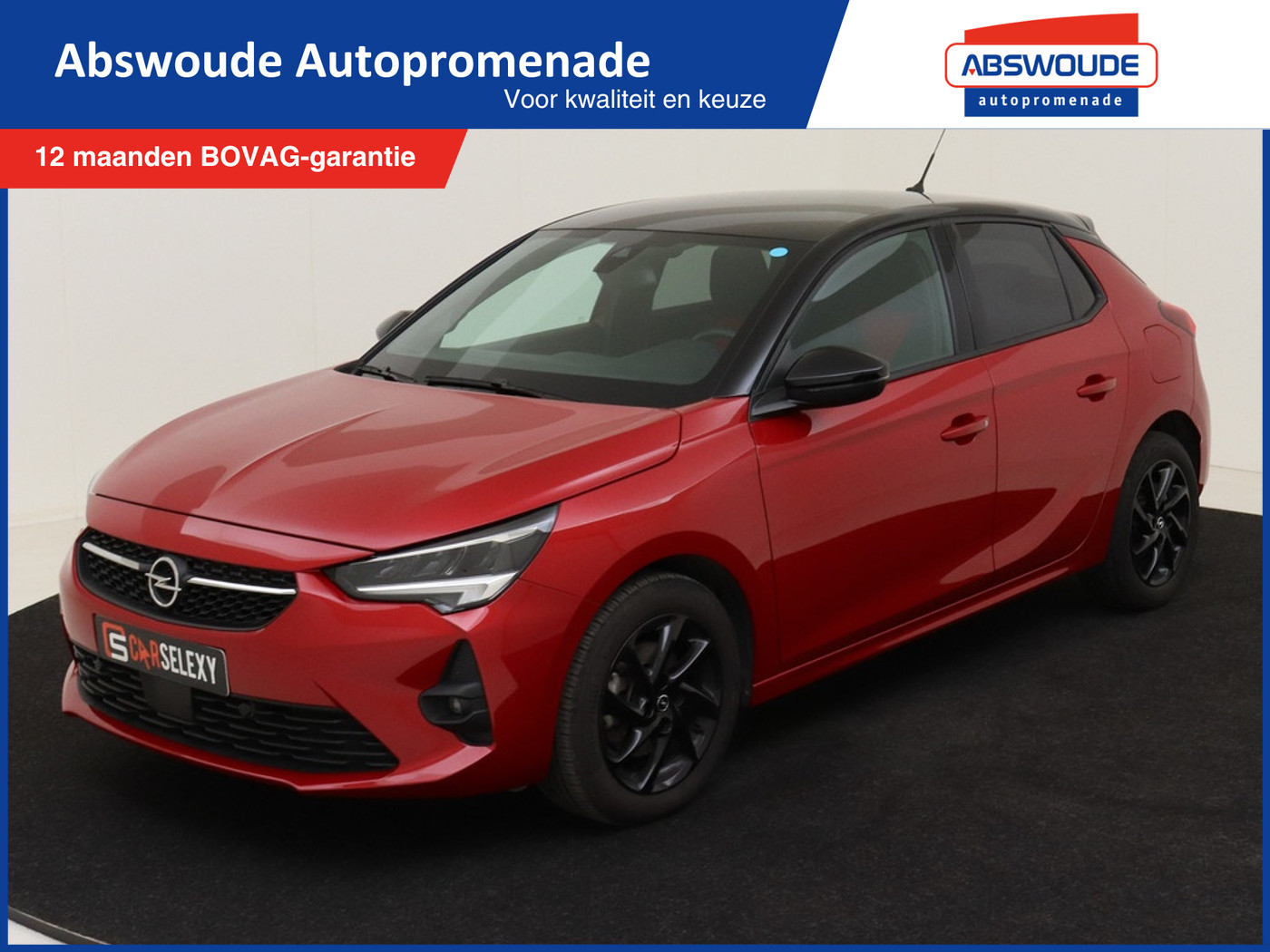 Opel Corsa 1.2 Turbo Start/Stop 100pk GS Line | Apple CarPlay | Android Aut 2021 - voorkant