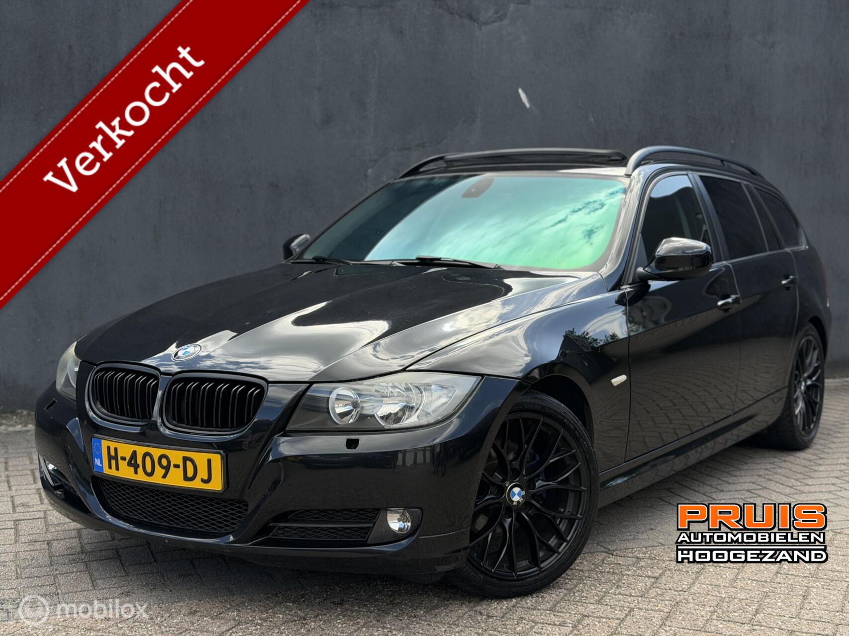 BMW 3er Reihe 318i Ex -I-DRIVE-PANO-STOELV *INRUIL MOG 2009 - voorkant