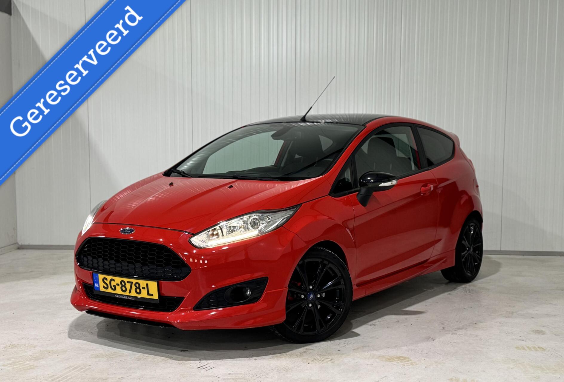 Ford Fiesta 1.0 EcoBoost Red Edition|NAVI|CRUISE|SENSOREN 2015 - voorkant
