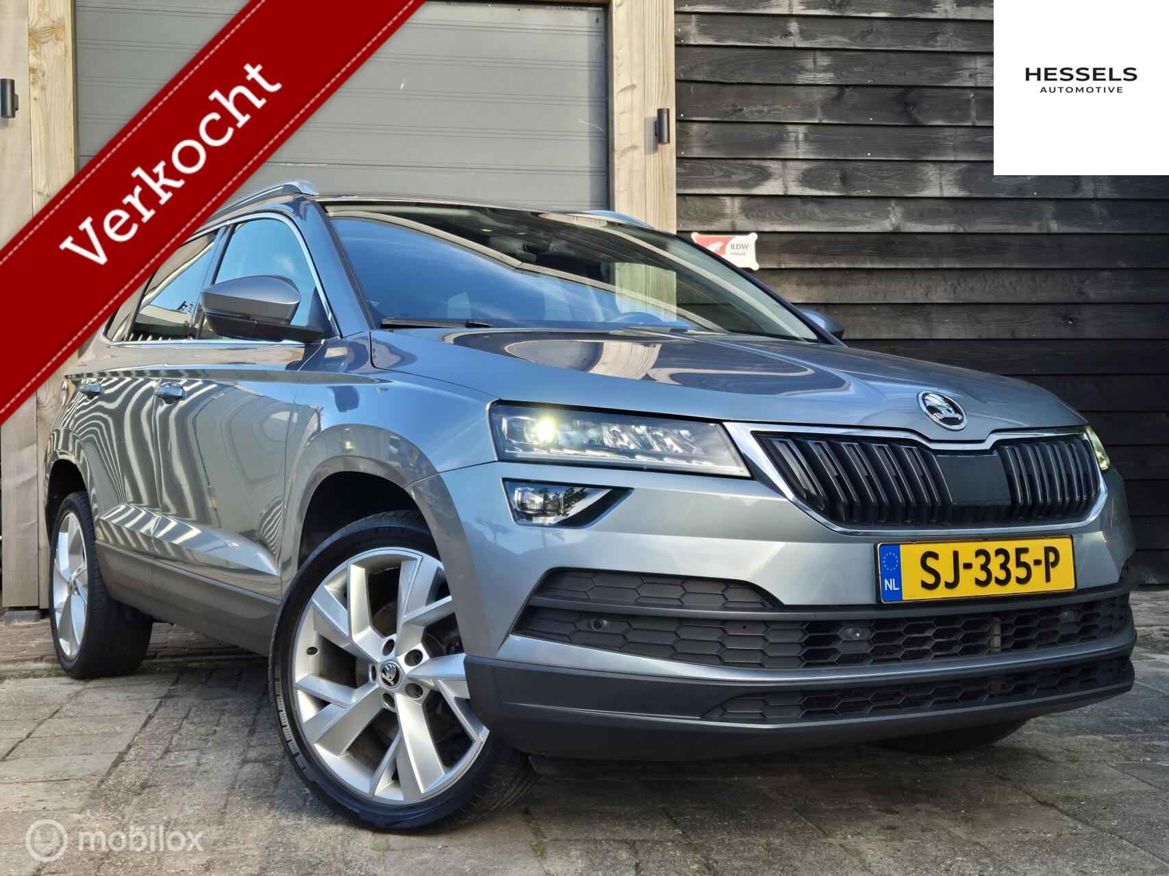 Skoda Karoq 1.5 TSI ACT Style DSG LED, Trekhaak, adaptief 2018 - voorkant