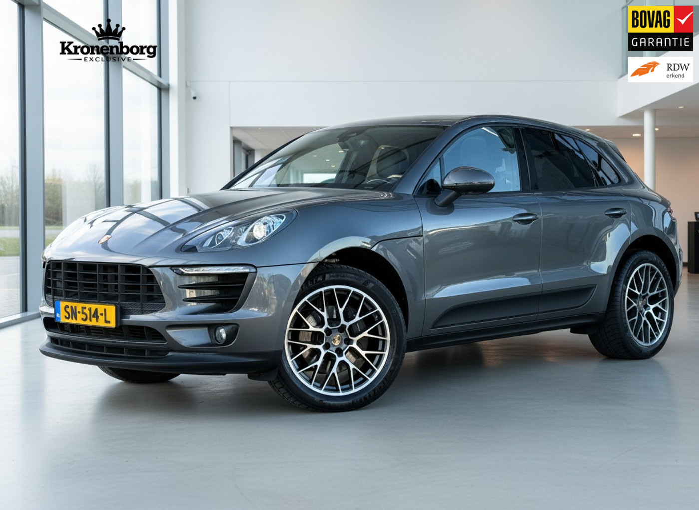 Porsche Macan 2.0| PANO| LEDER| NAP|MEMORY 2018 - voorkant
