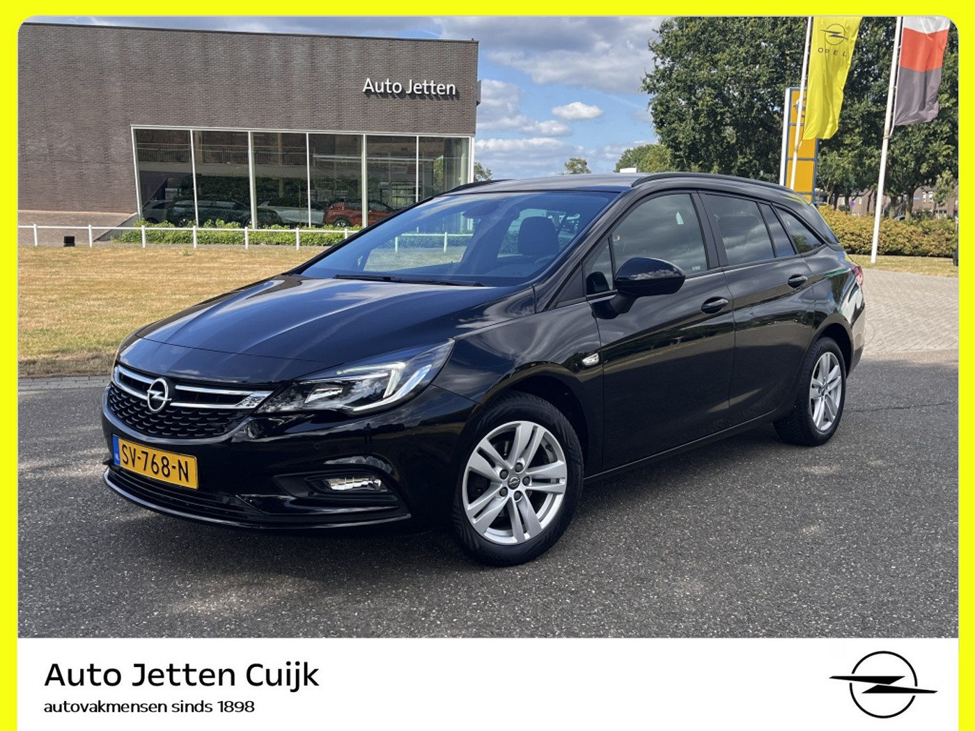 Opel Astra Sports Tourer 1.0 Online Ed. # Rijklaar # Automaat | Navigatie 2017 - voorkant