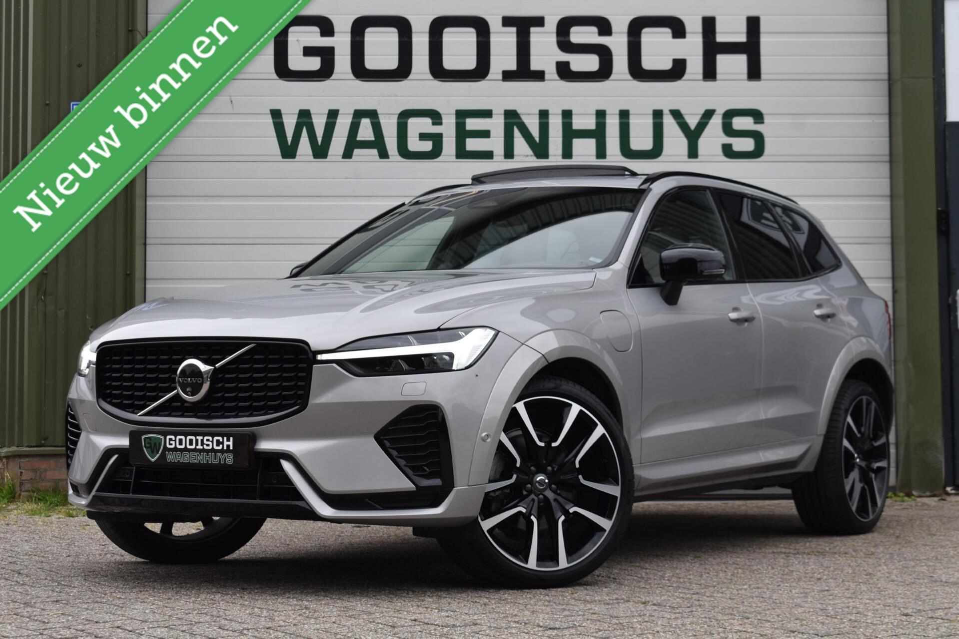 Volvo Xc60 2.0 T6 Plug-in hybrid AWD Ultimate Dark | Bowers & Wilkens | Luchtvering | 360 Camera | Trekhaak | 2023 - voorkant