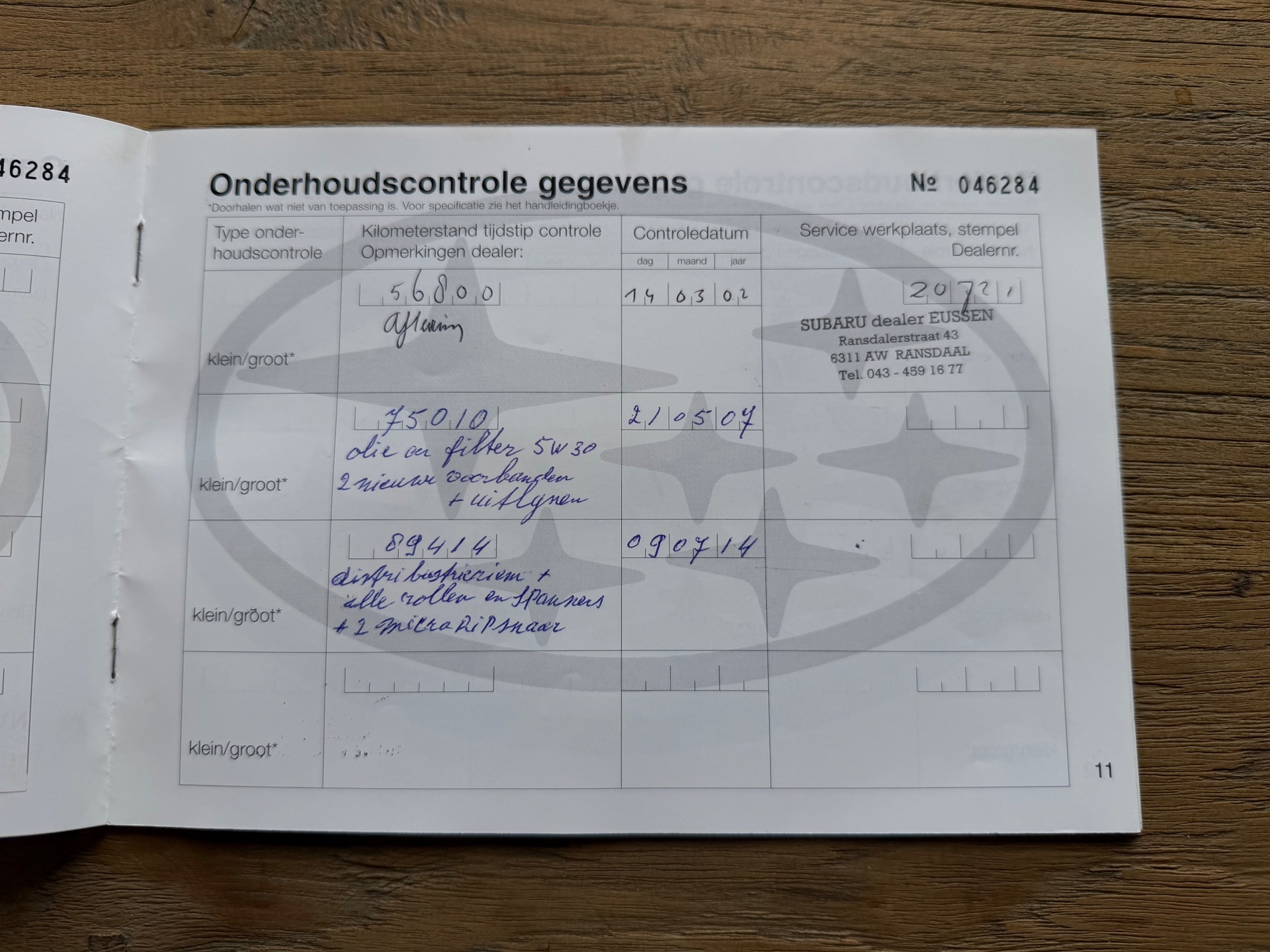 Foto van Subaru Impreza