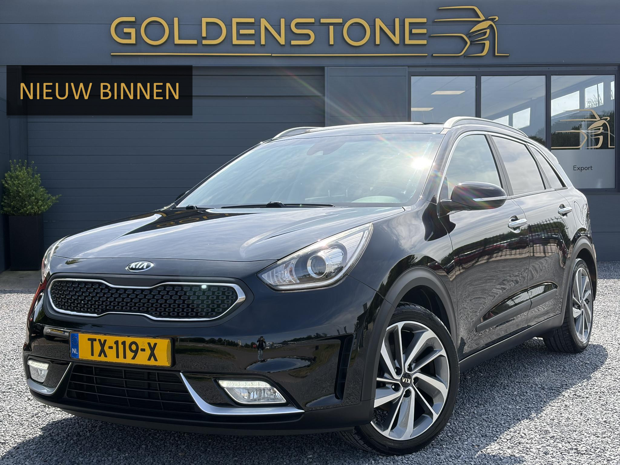 Kia Niro 1.6 GDi Hybrid Design Edition 2018 - voorkant