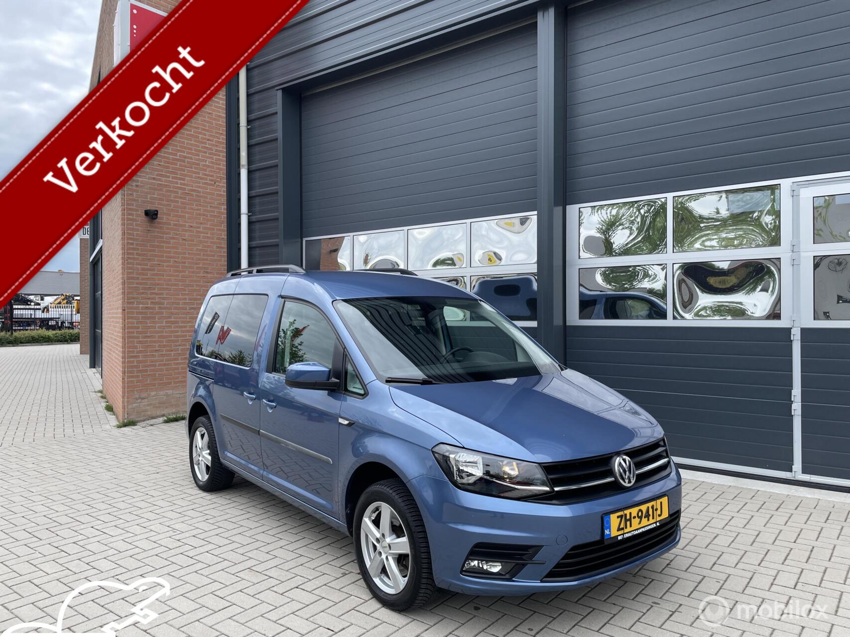 Volkswagen Caddy 1.4 TSI Trendline 5p Handrem/gas lift 2017 - voorkant