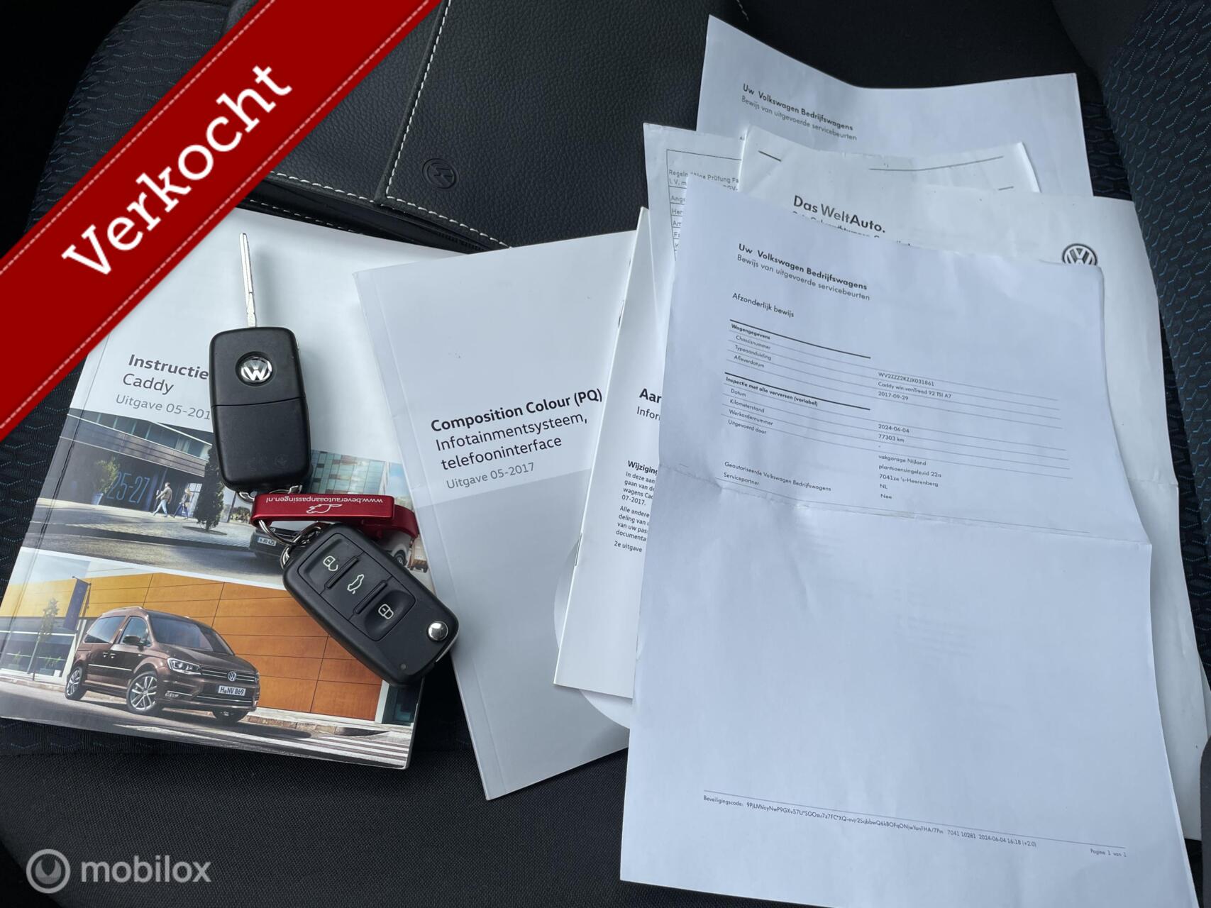Foto van Volkswagen Caddy