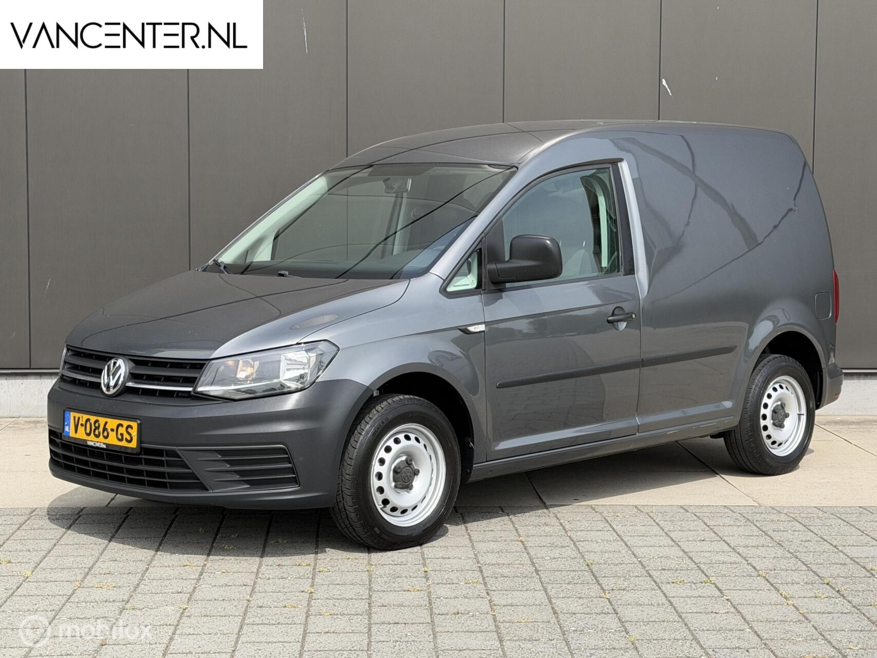 Volkswagen Caddy 1.6 TDI L1H1 Airco Trekhaak Indium Grey 2015 - voorkant