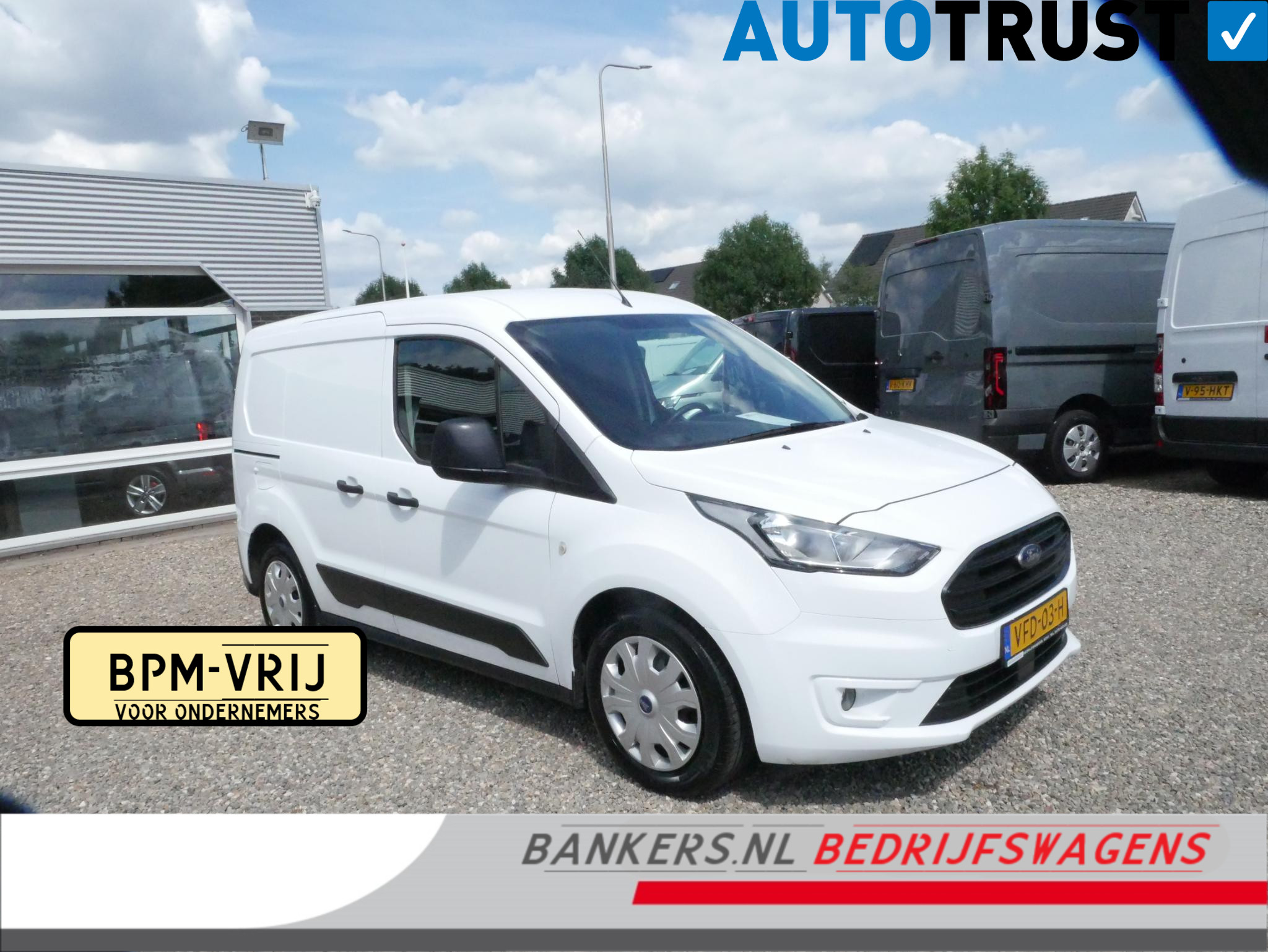 Ford Transit Connect 1.5 EcoBlue 75PK, L1, Trend, Airco 2020 - voorkant